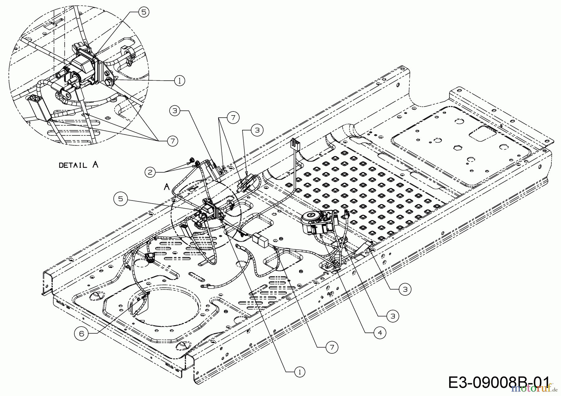 Cub Cadet Zero Turn RZTL 50 17ARCACQ330 (2016) Electric parts