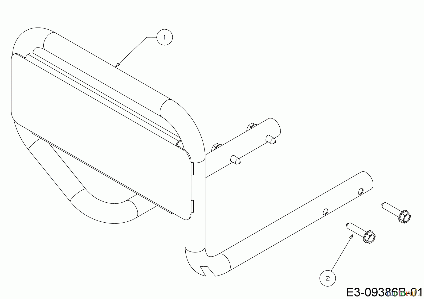 Cub Cadet Tillers RT 45 21AA40M8710 (2018) Bumper