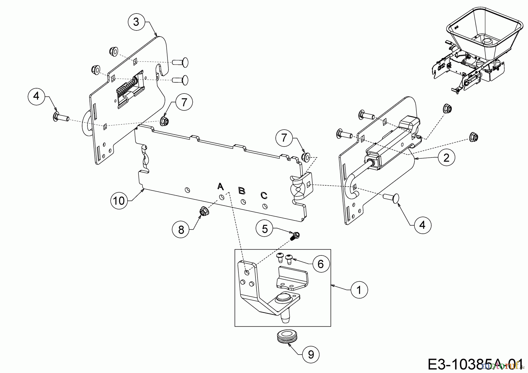 MTD Accessories Accessories garden and lawn tractors Grass catcher for A series (NX-15) with mowing deck S (42