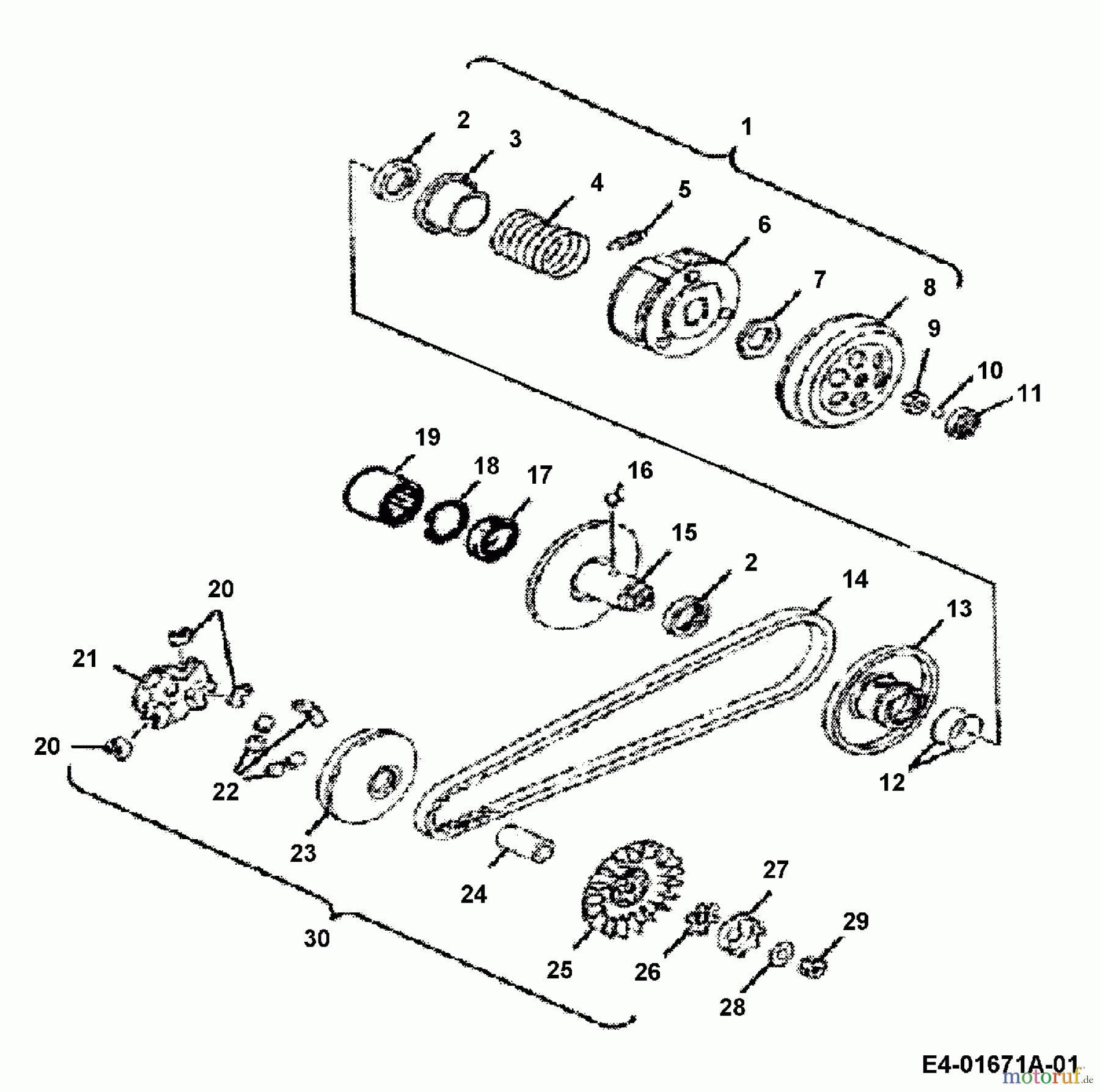 Cub Cadet Quads SP 50 36AA112-603 (2006) Belt, Clutch