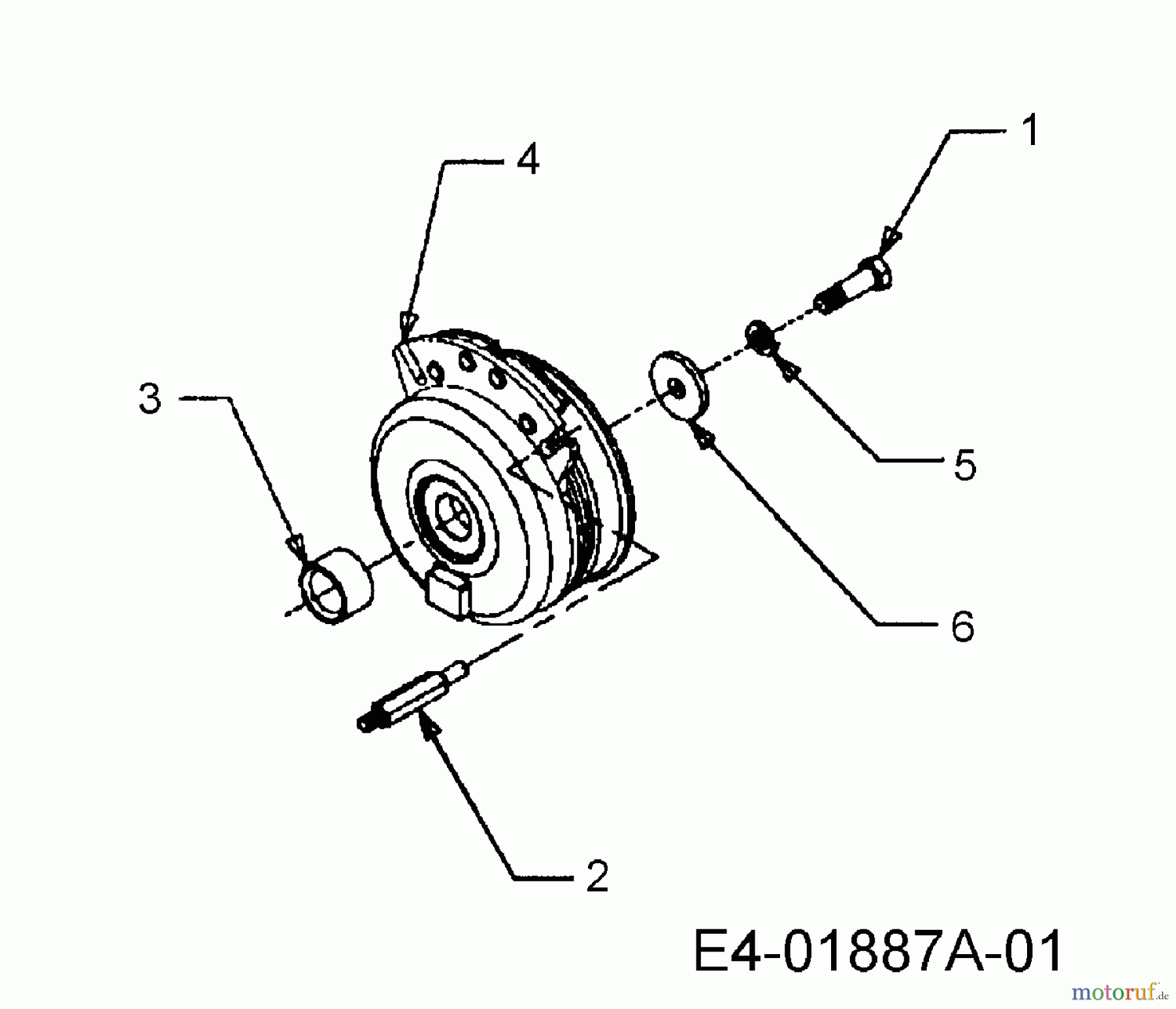Cub Cadet Lawn tractors HDS 2205 13A-298-603 (2001) Electric clutch