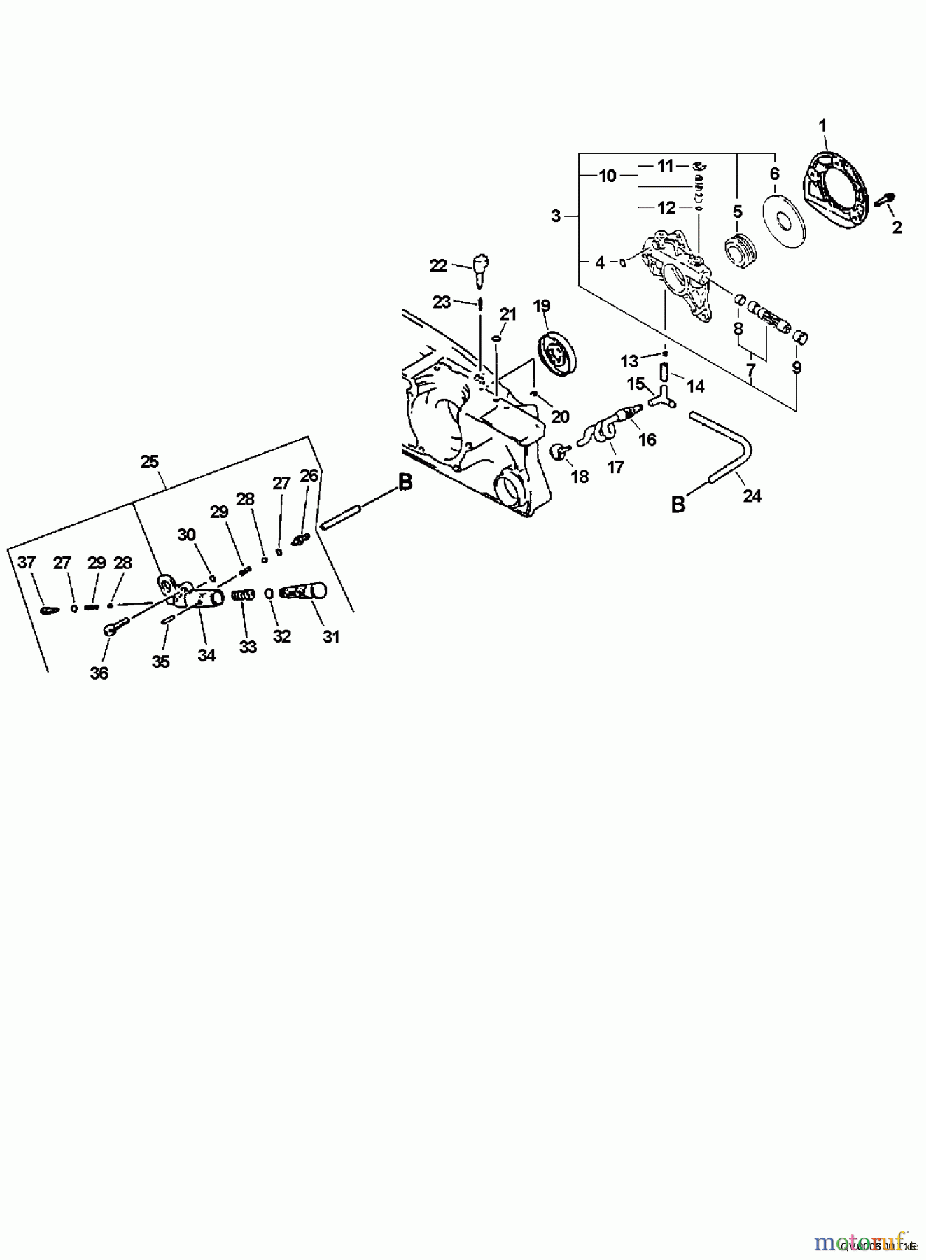 Echo Rettungssäge QV-8000 Auto-Oiler Asy