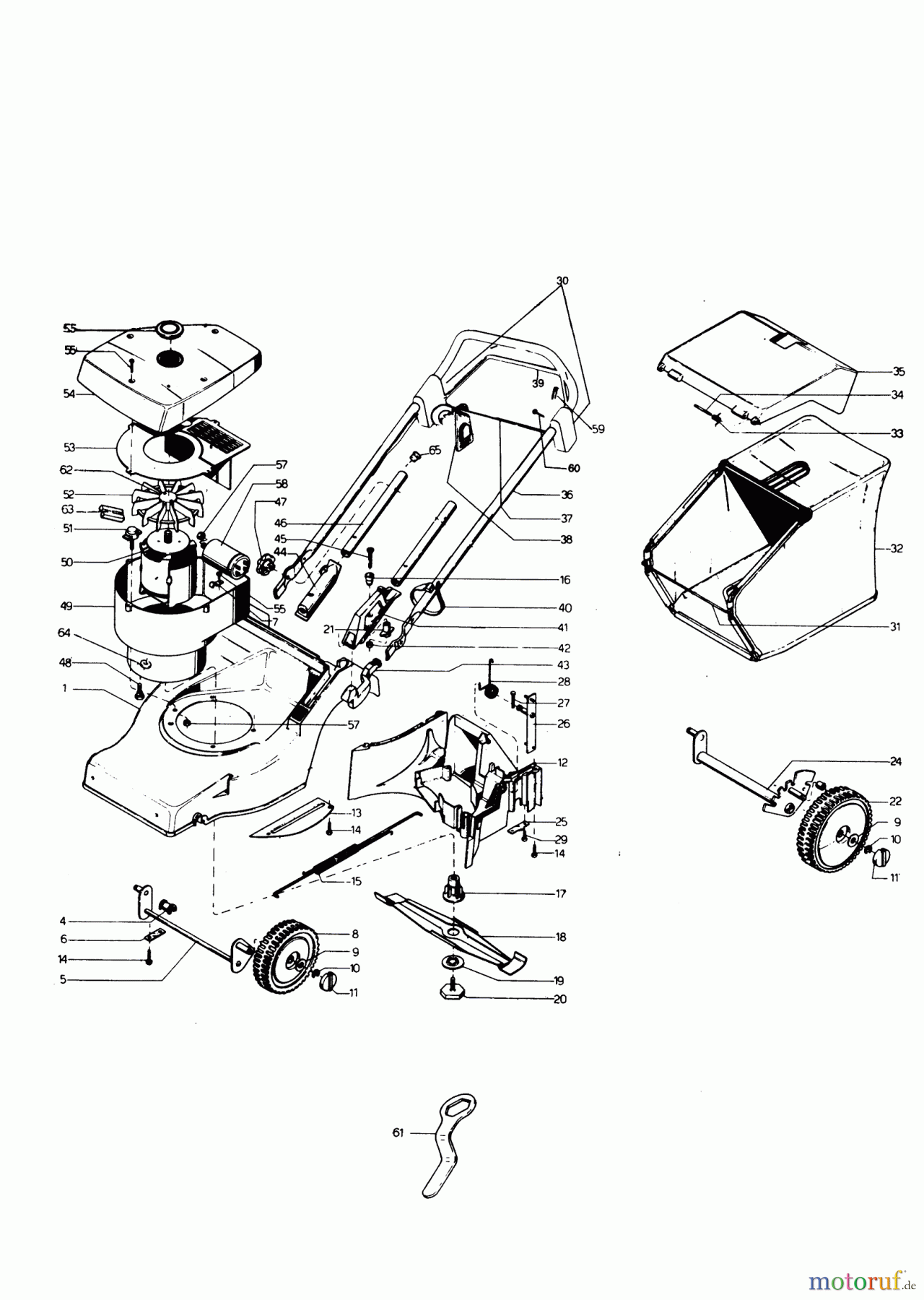 AL-KO Gartentechnik Elektrorasenmäher Sirio 40 E 00/0 Seite 1