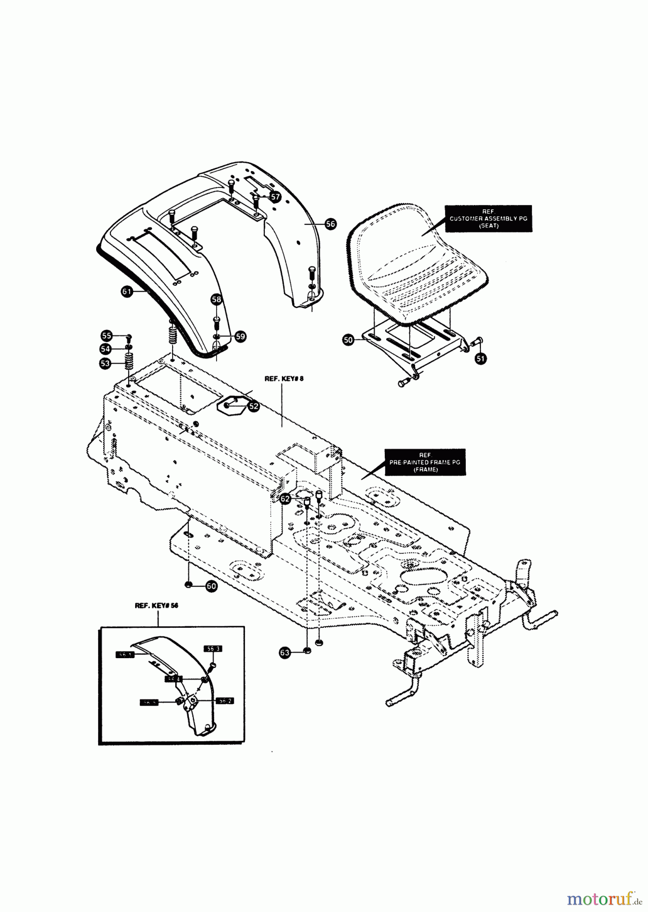 AL-KO Gartentechnik Rasentraktor T 12/80 SD ab 01/1996 Seite 3