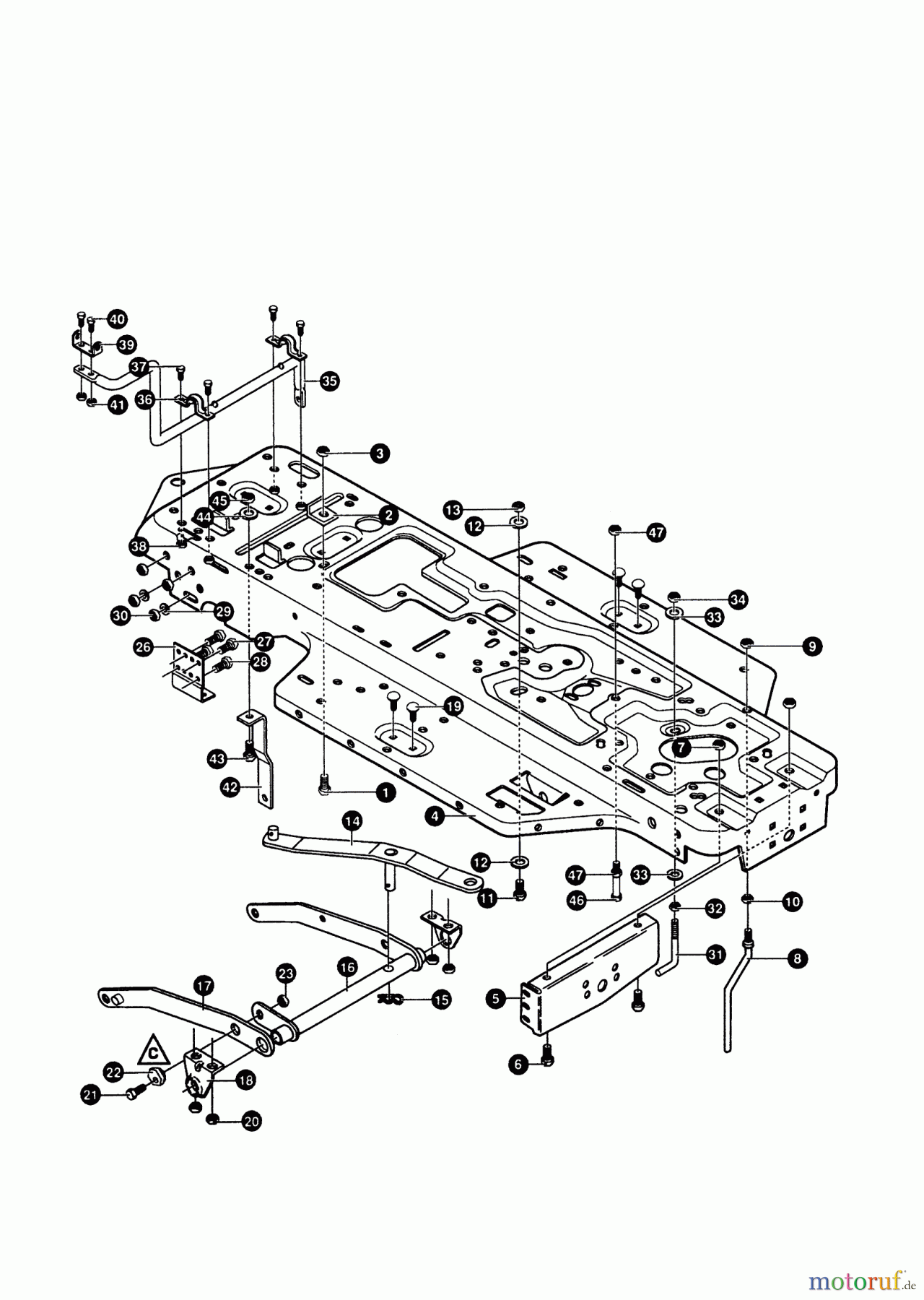 AL-KO Gartentechnik Rasentraktor T 12/80 SD ab 01/1996 Seite 4