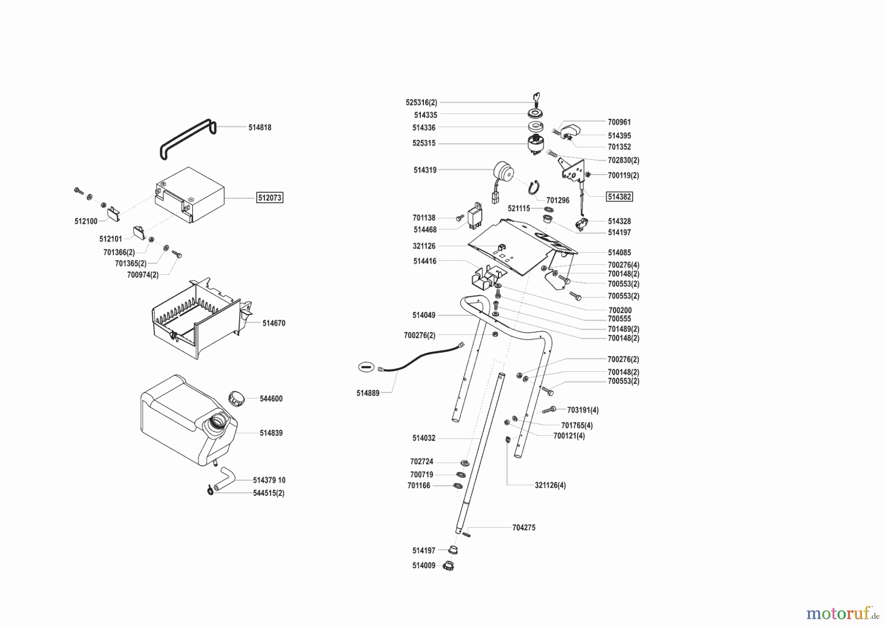 Ginge Gartentechnik Rasentraktor T 800 02/2001 - 02/2002 Seite 6