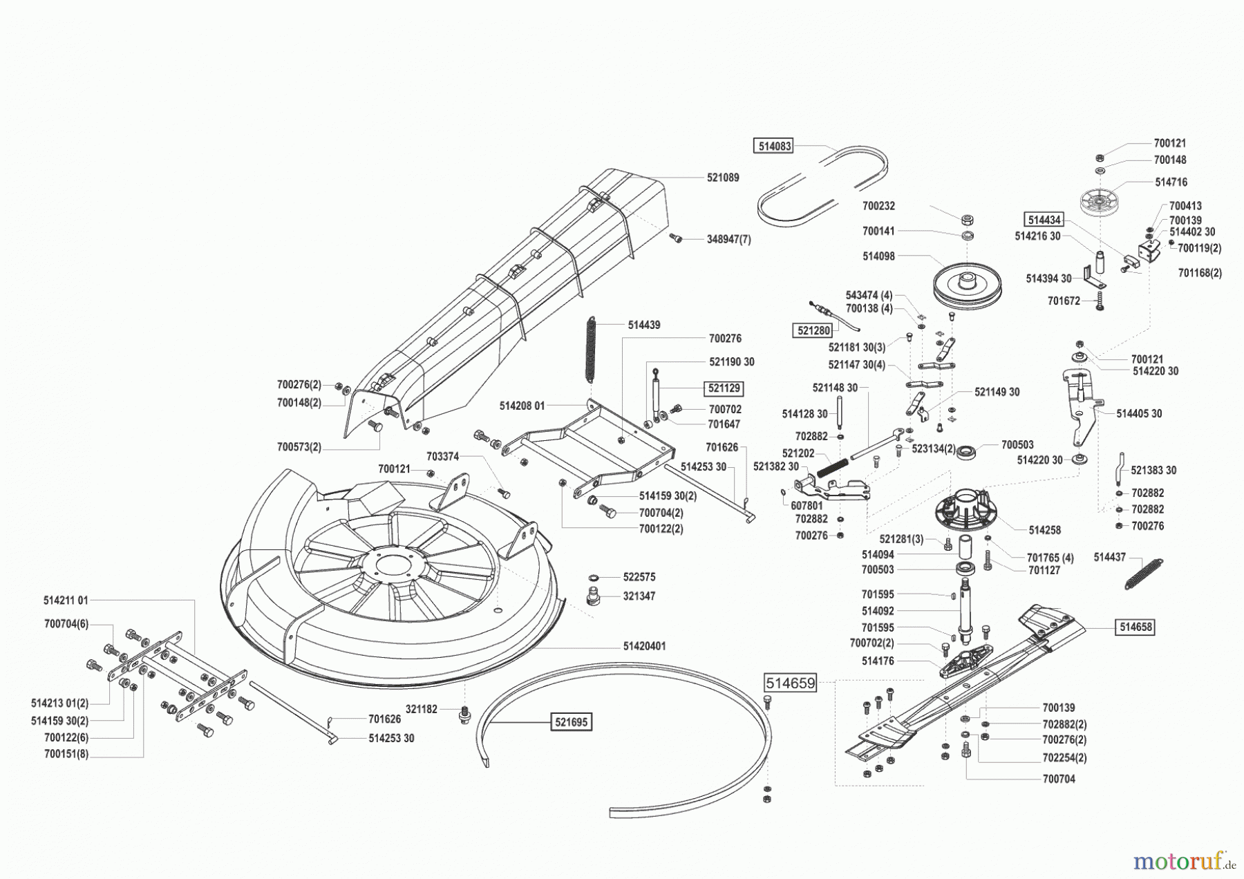 Concord Gartentechnik Rasentraktor T14-85 HD 06/2002 - 09/2002 Seite 5