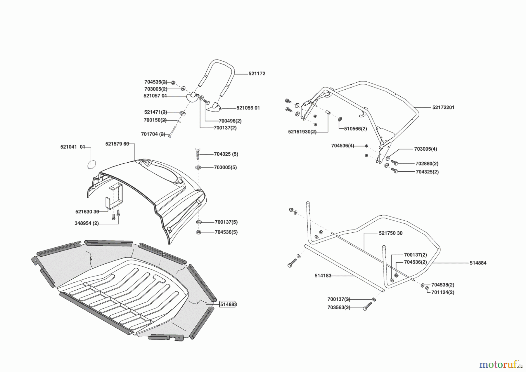 Grüne Welle Gartentechnik Rasentraktor RT 18-102 HE 03/2003 - 09/2007 Seite 7