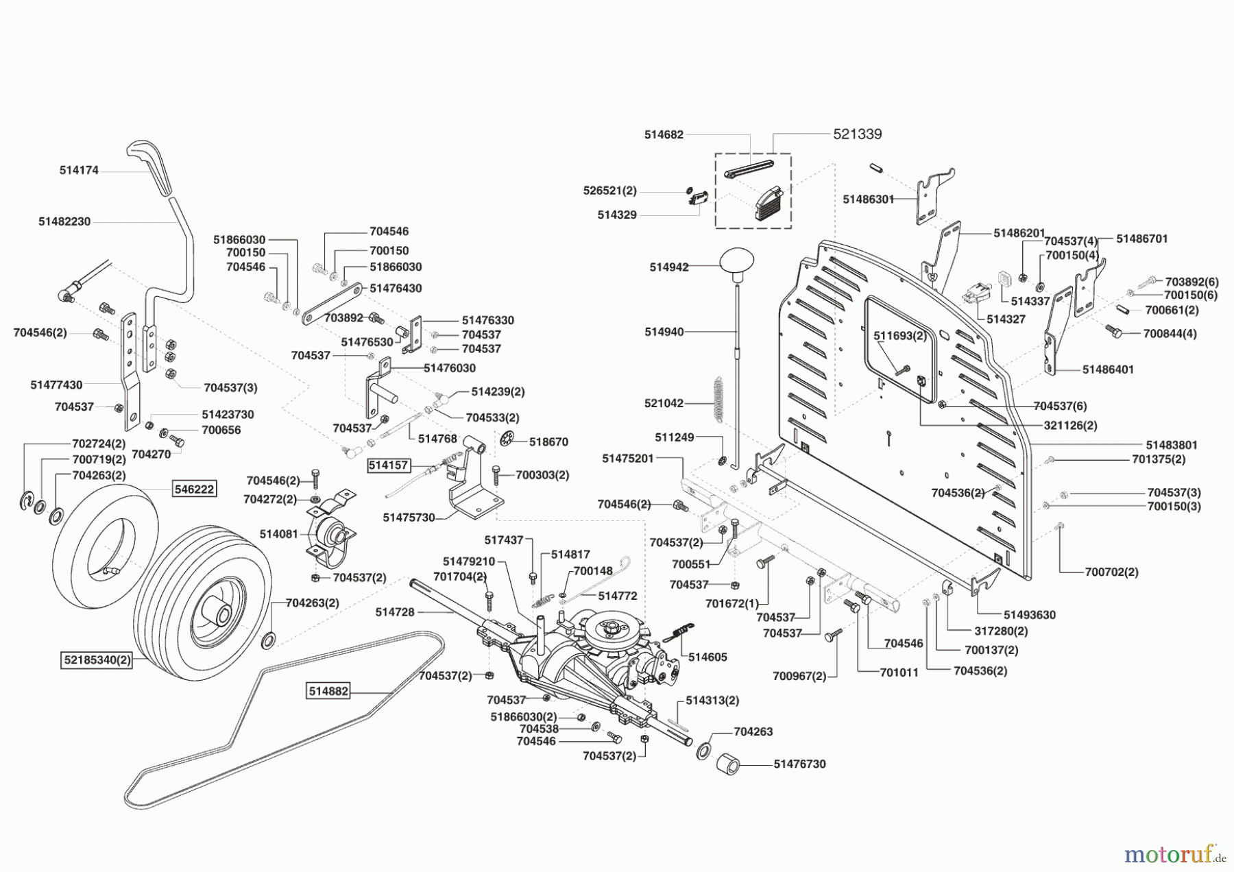  AL-KO Gartentechnik Rasentraktor T18/102HD MARINA Seite 3