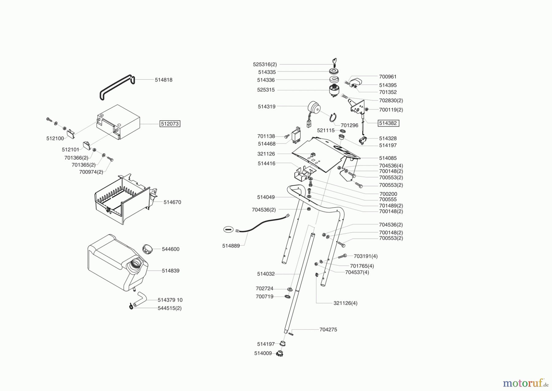  Concord Gartentechnik Rasentraktor T13-85 ab 04/2004 Seite 6