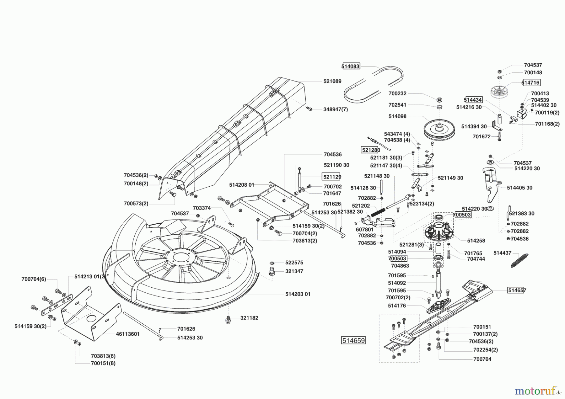  AL-KO Gartentechnik Rasentraktor T 850  01/2005 - 08/2005 Seite 5