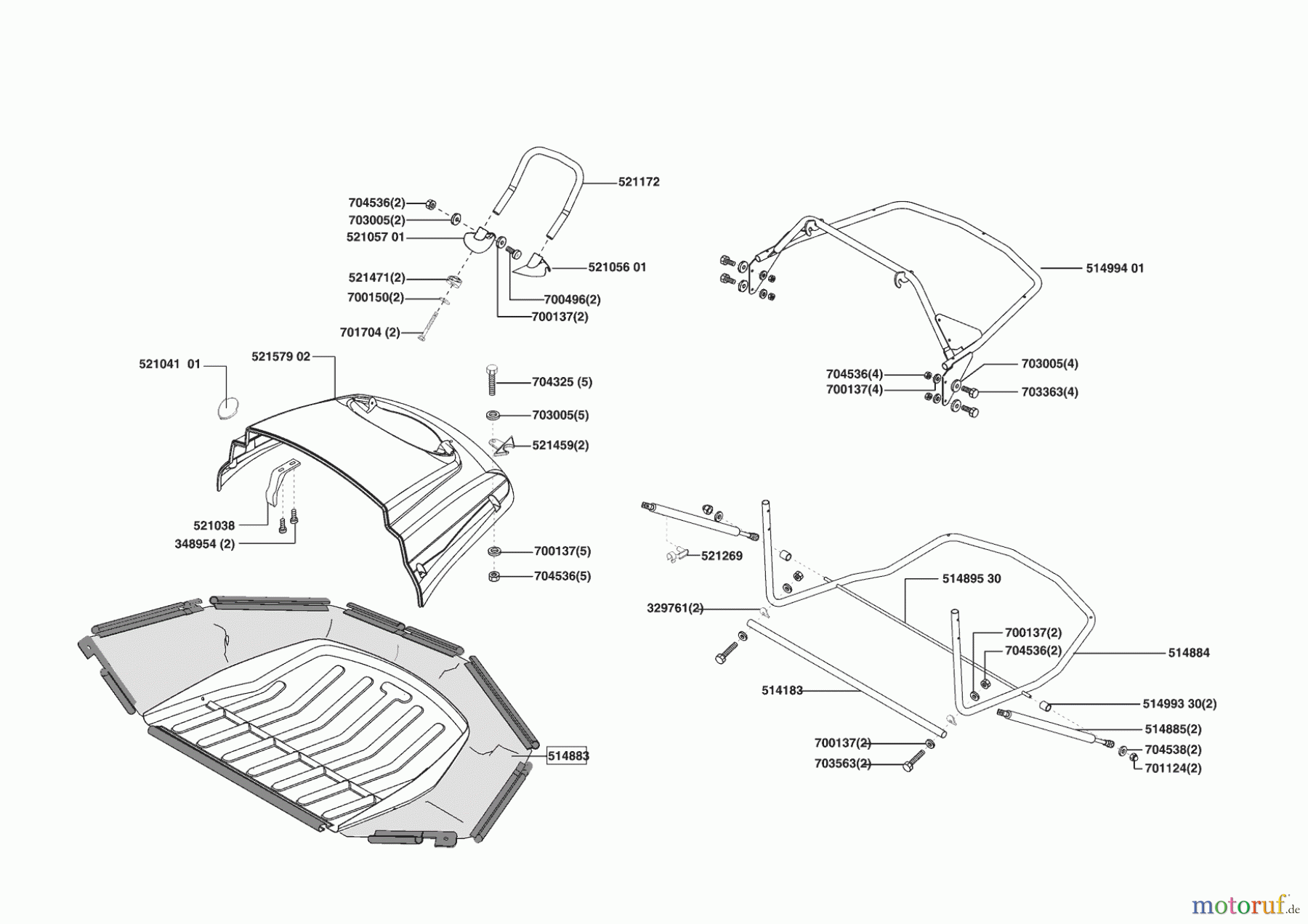Concord Gartentechnik Rasentraktor T15-102 HD 02/2005 - 07/2005 Seite 7