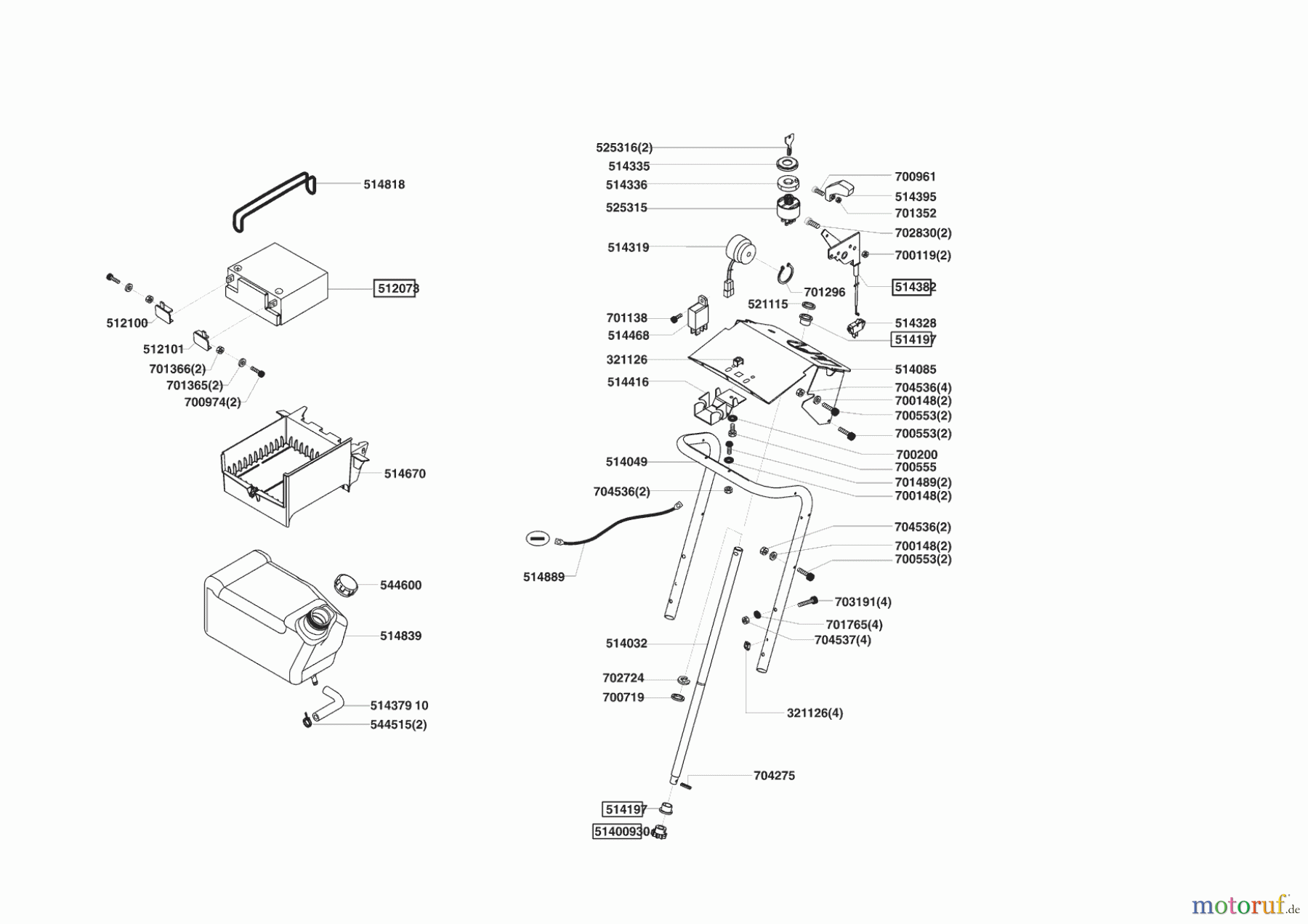 AL-KO Gartentechnik Rasentraktor T 13/85 MARINA Seite 6