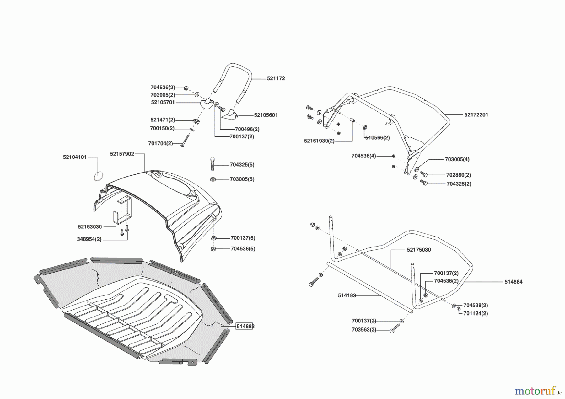 Powerline Gartentechnik Rasentraktor T 16-102 HDE Honda 11/2005 - 01/2006 Seite 7