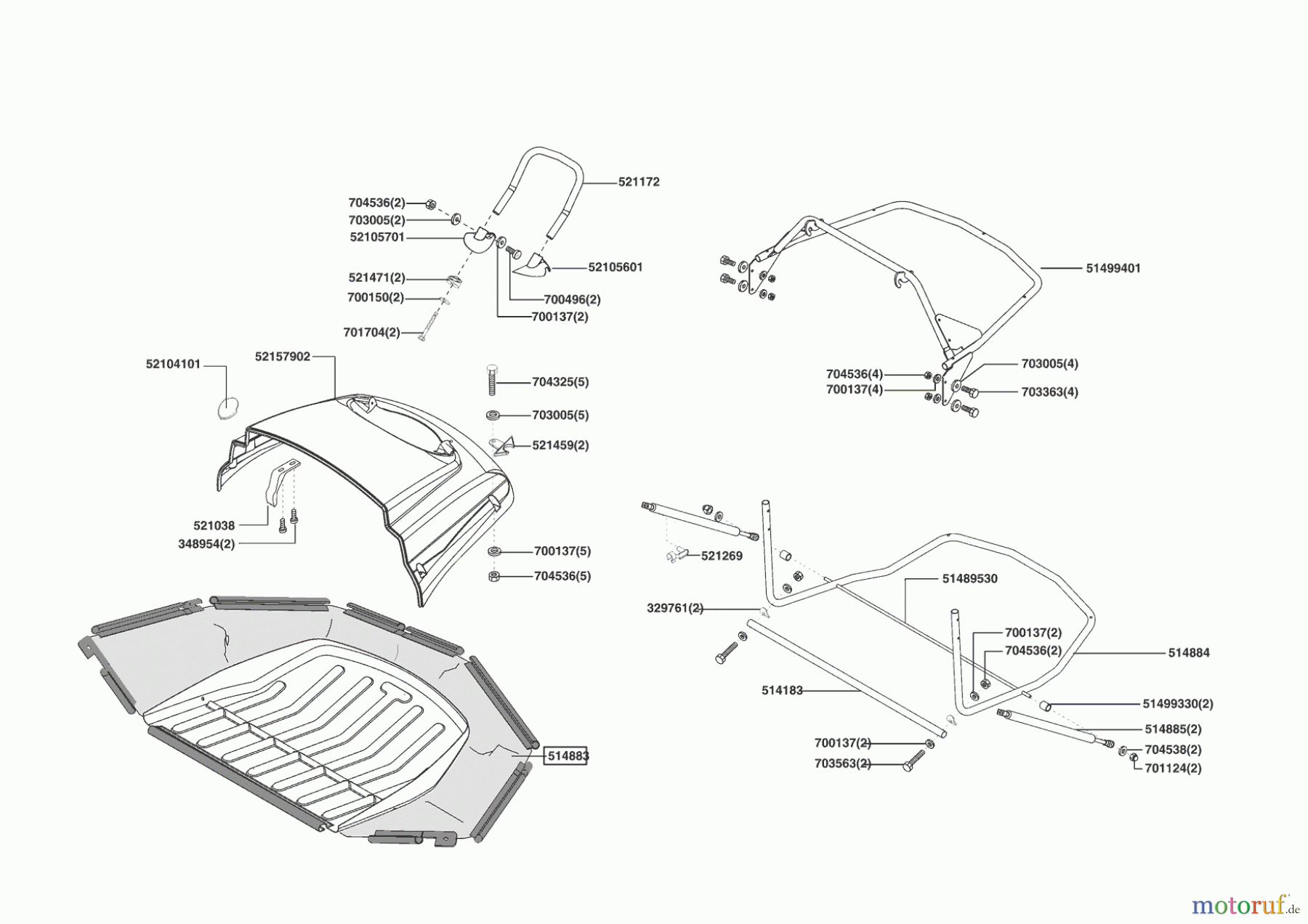 Concord Gartentechnik Rasentraktor T15-102 ab 01/2006 Seite 7
