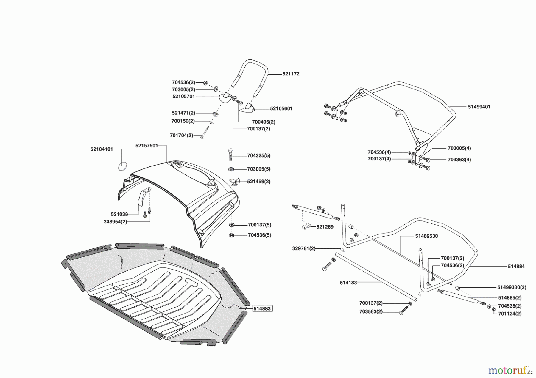 AL-KO Gartentechnik Rasentraktor COMFORT T16-92 HD-H 01/2007 - 01/2008 Seite 7