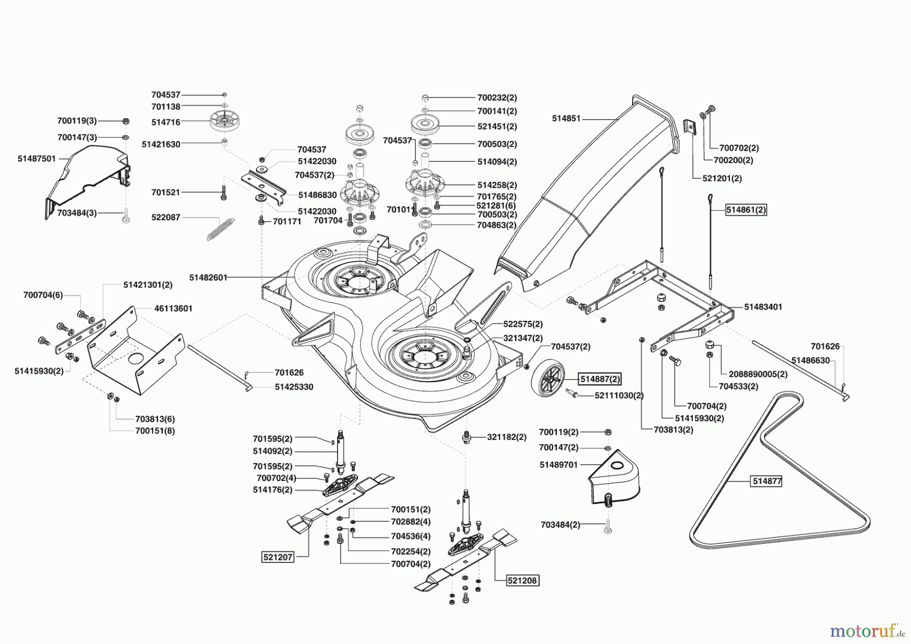  AL-KO Gartentechnik Rasentraktor T20-102 HDE TOBICO Seite 5