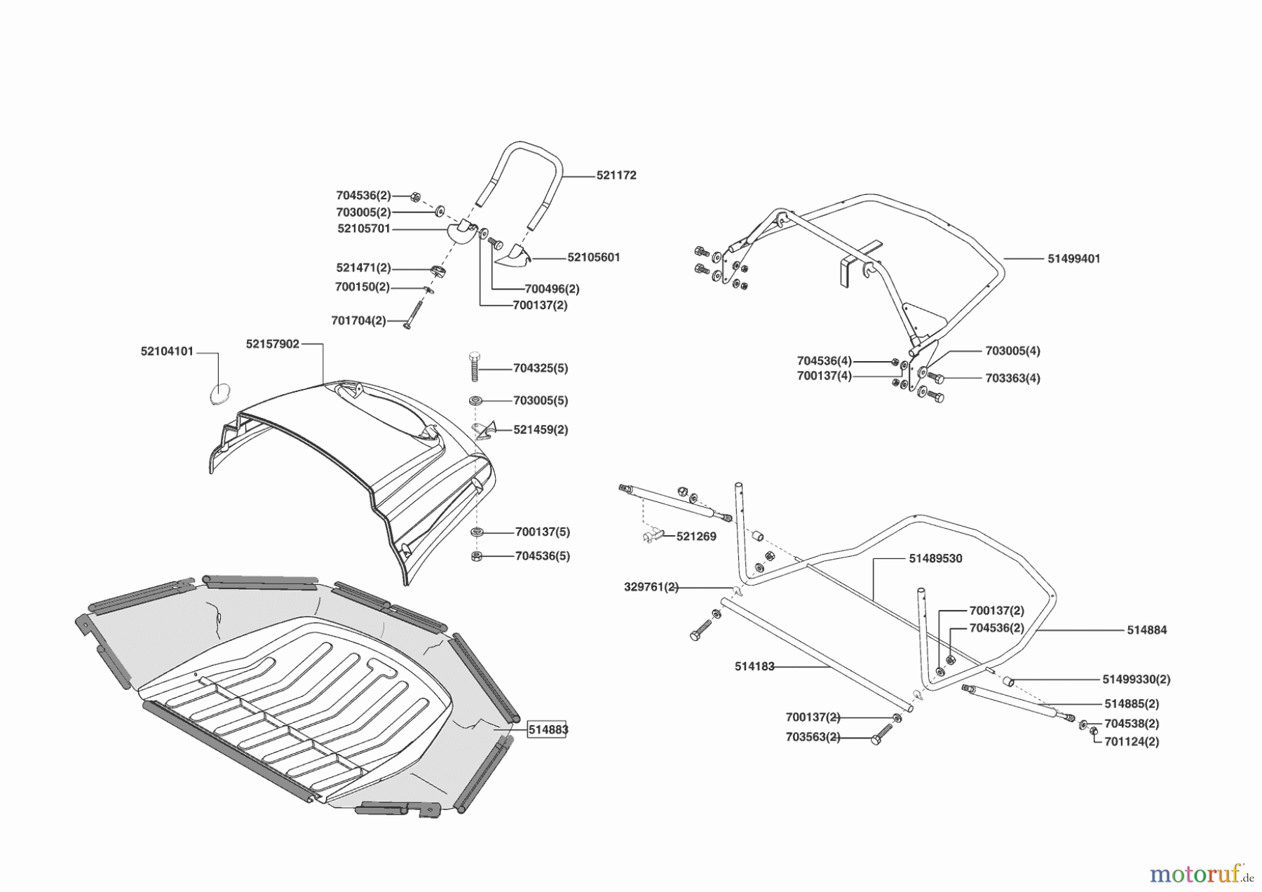 Concord Gartentechnik Rasentraktor T15-102 HD ab 02/2009 Seite 7