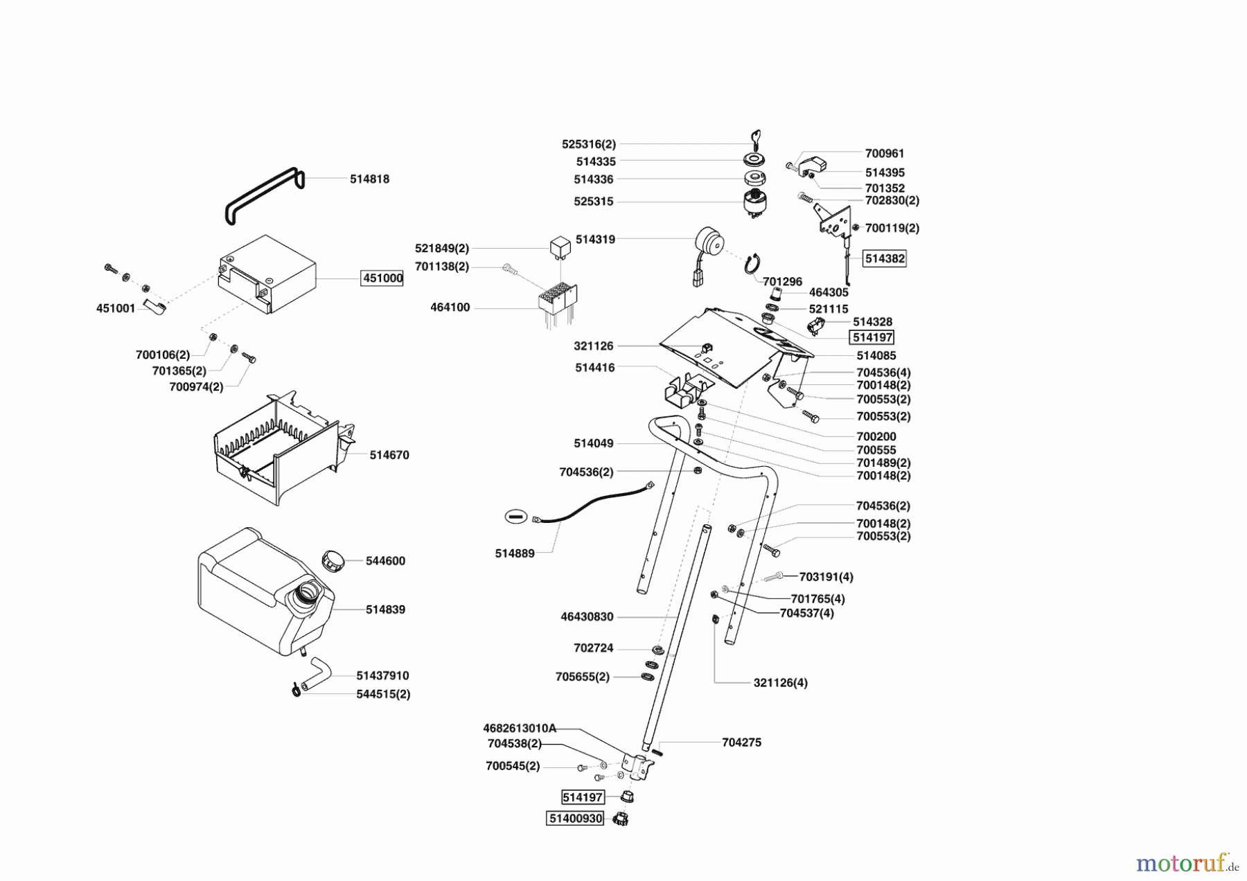 Powerline Gartentechnik Rasentraktor T 18-102 HD 02/2009 - 01/2010 Seite 6