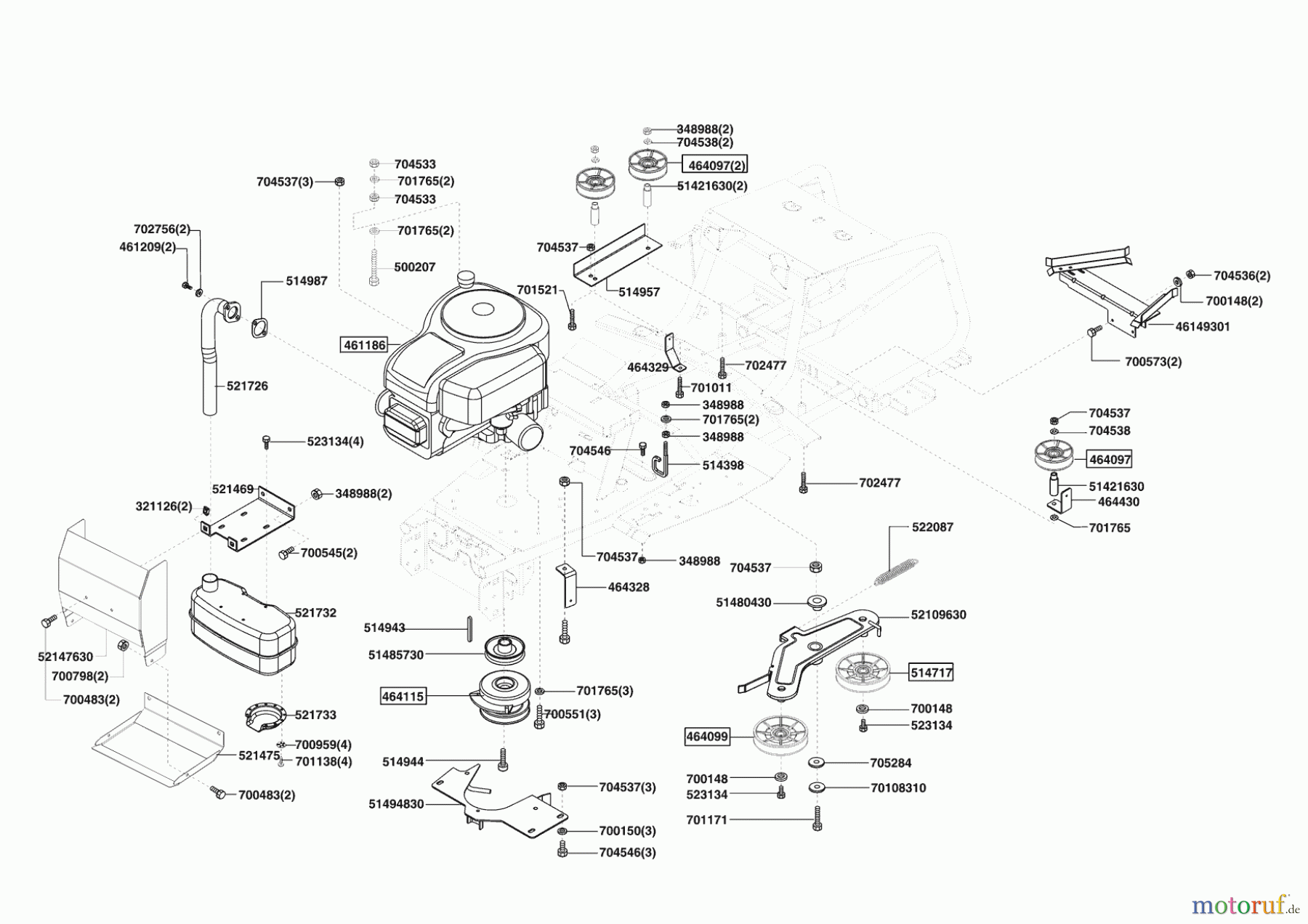 AL-KO Gartentechnik Rasentraktor T 15-102 SPH-E ab 03/2009 Seite 4