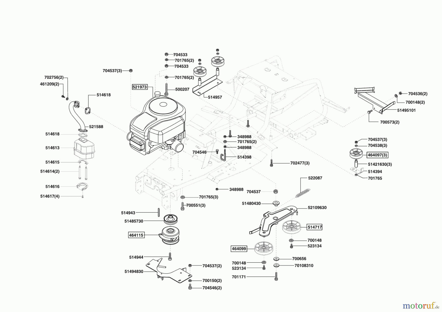 AL-KO Gartentechnik Rasentraktor VT 1000 03/2009 - 01/2010 Seite 4
