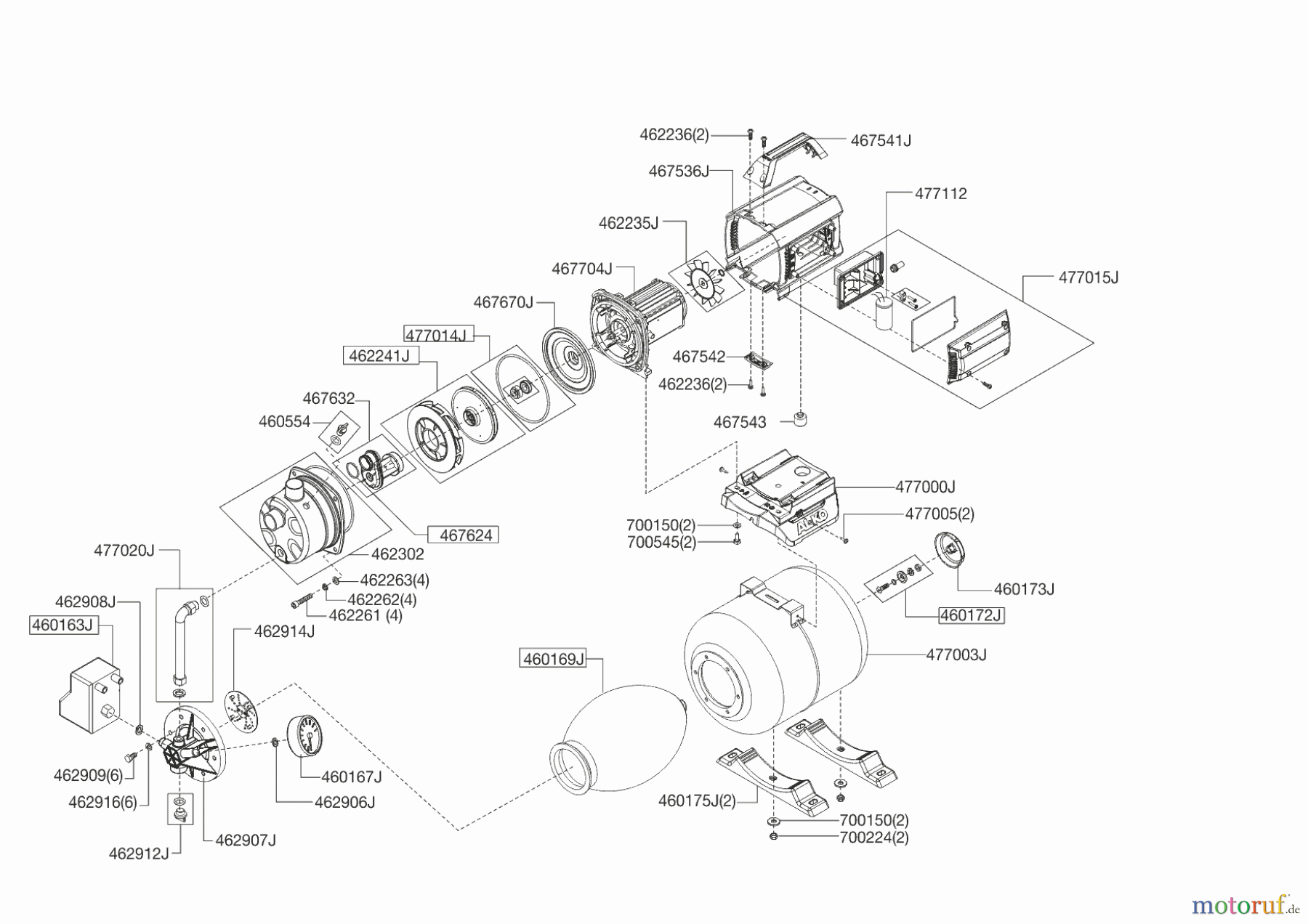 AL-KO Wassertechnik Hauswasserwerke HW 3000 INOX CLASSIC 04/2013 Seite 1