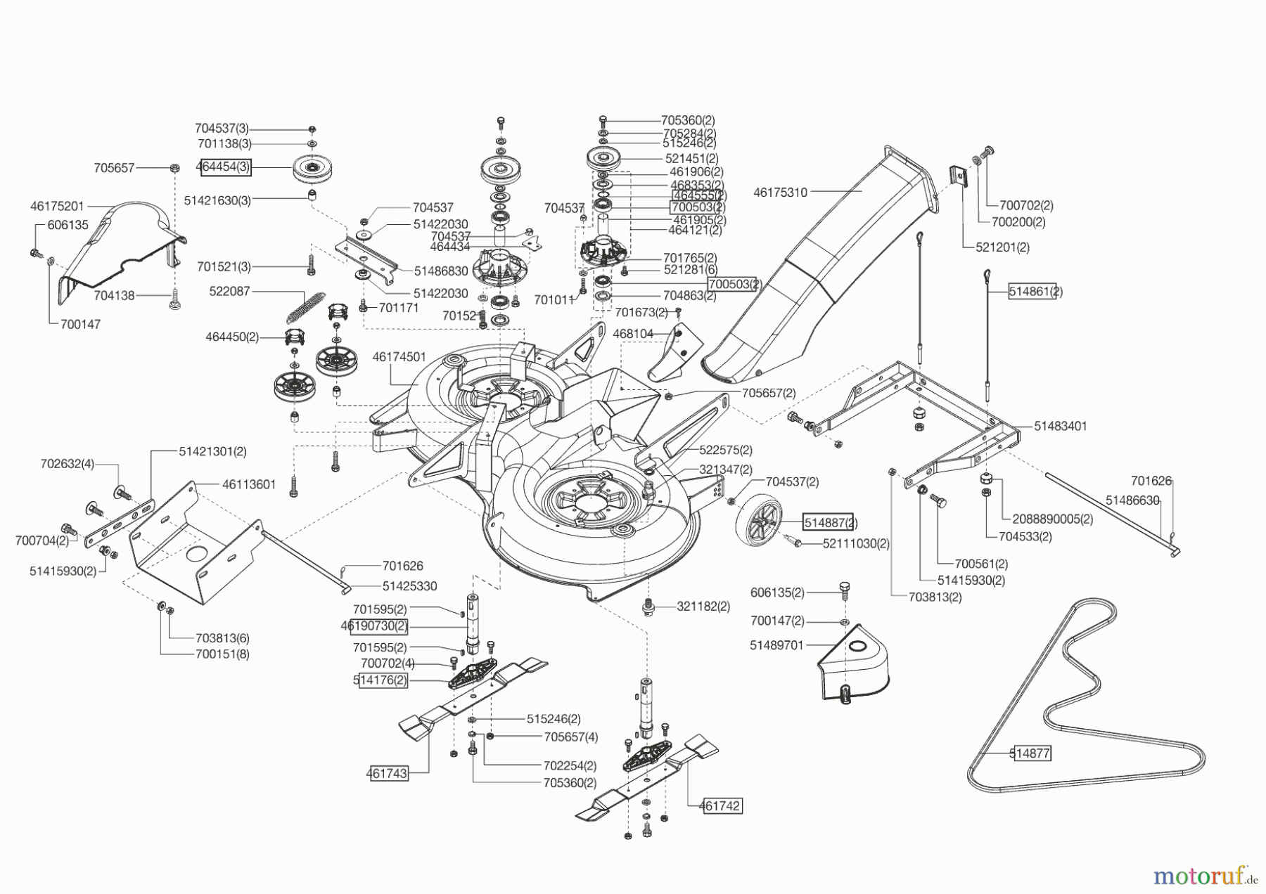 Powerline Gartentechnik Rasentraktor T 15-92 HD-A Edition 12/2013 Seite 5