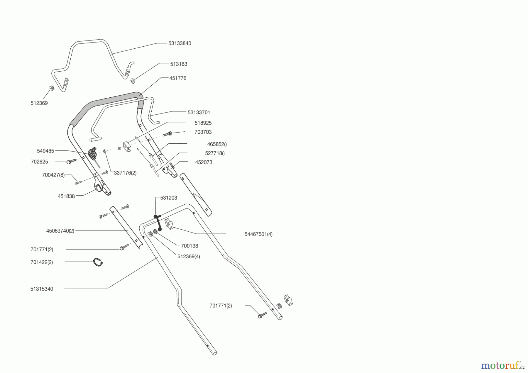  AL-KO Gartentechnik Benzinrasenmäher SILVER 5300 BR HW  11/2014 - 12/2014 Seite 1