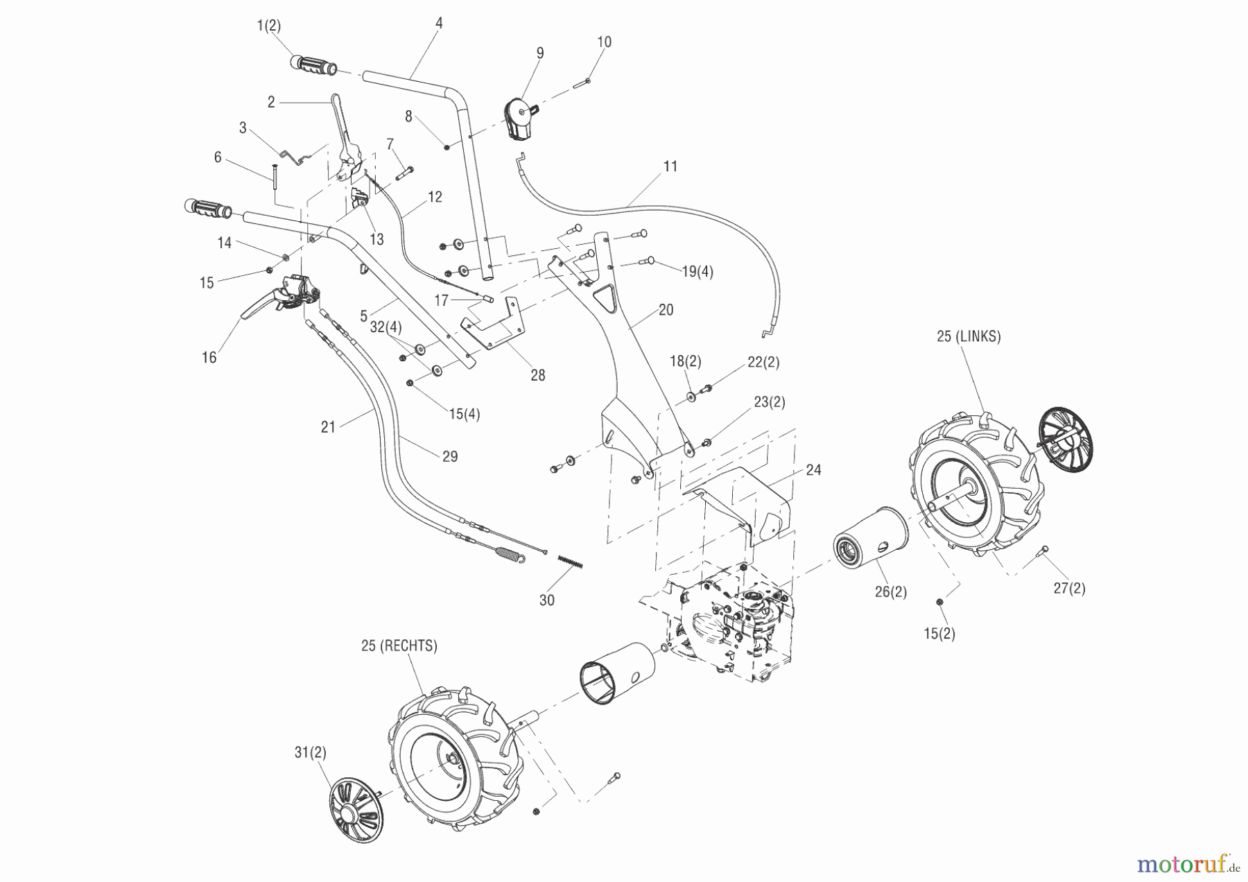  Solo by AL-KO Gartentechnik Balkenmäher 5001-R II   03/2015 Seite 3