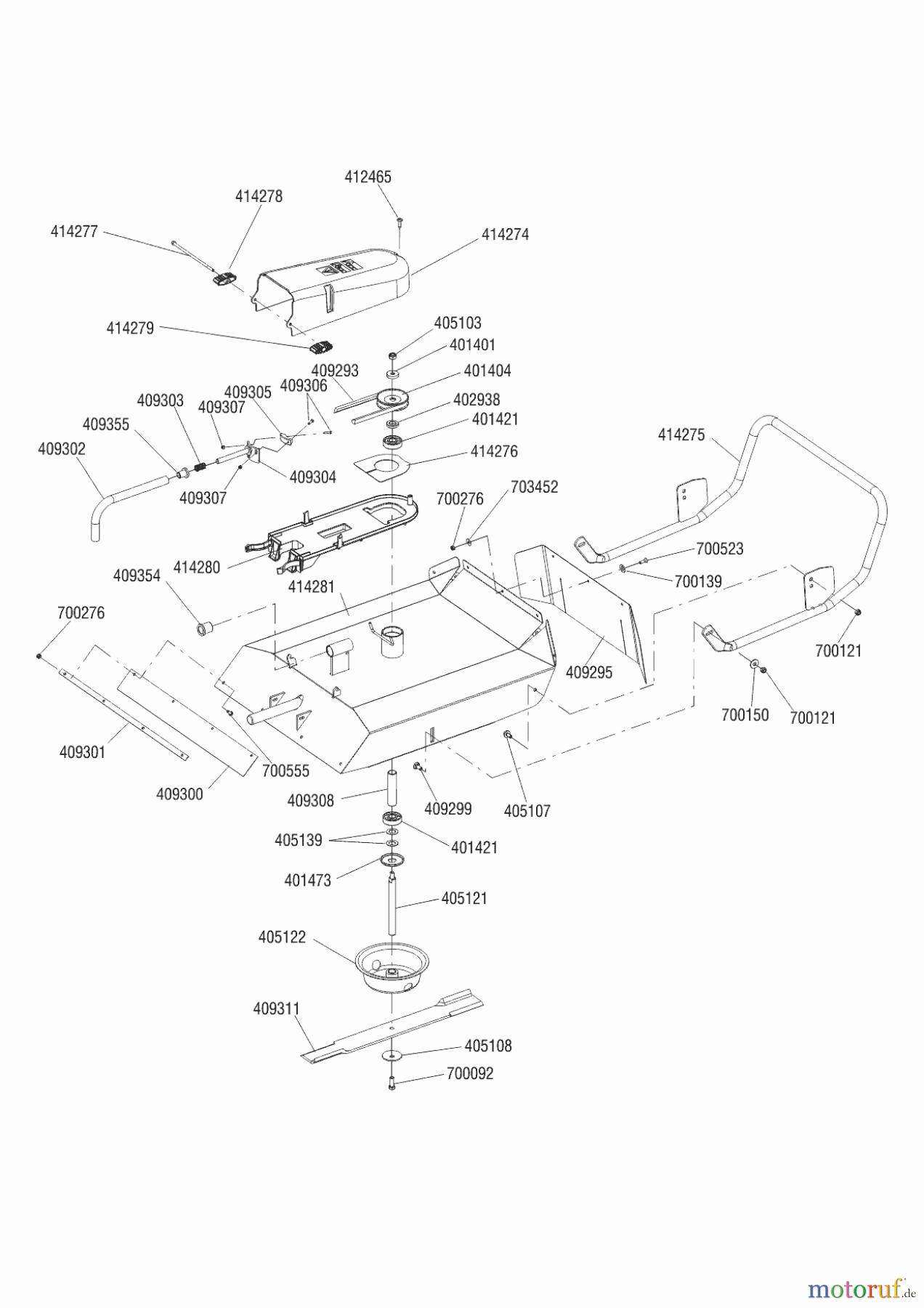 Concord Gartentechnik Zubehör Gartentechnik Front-Sichelmähwerk FSM 530 ab 12/2015 Seite 1