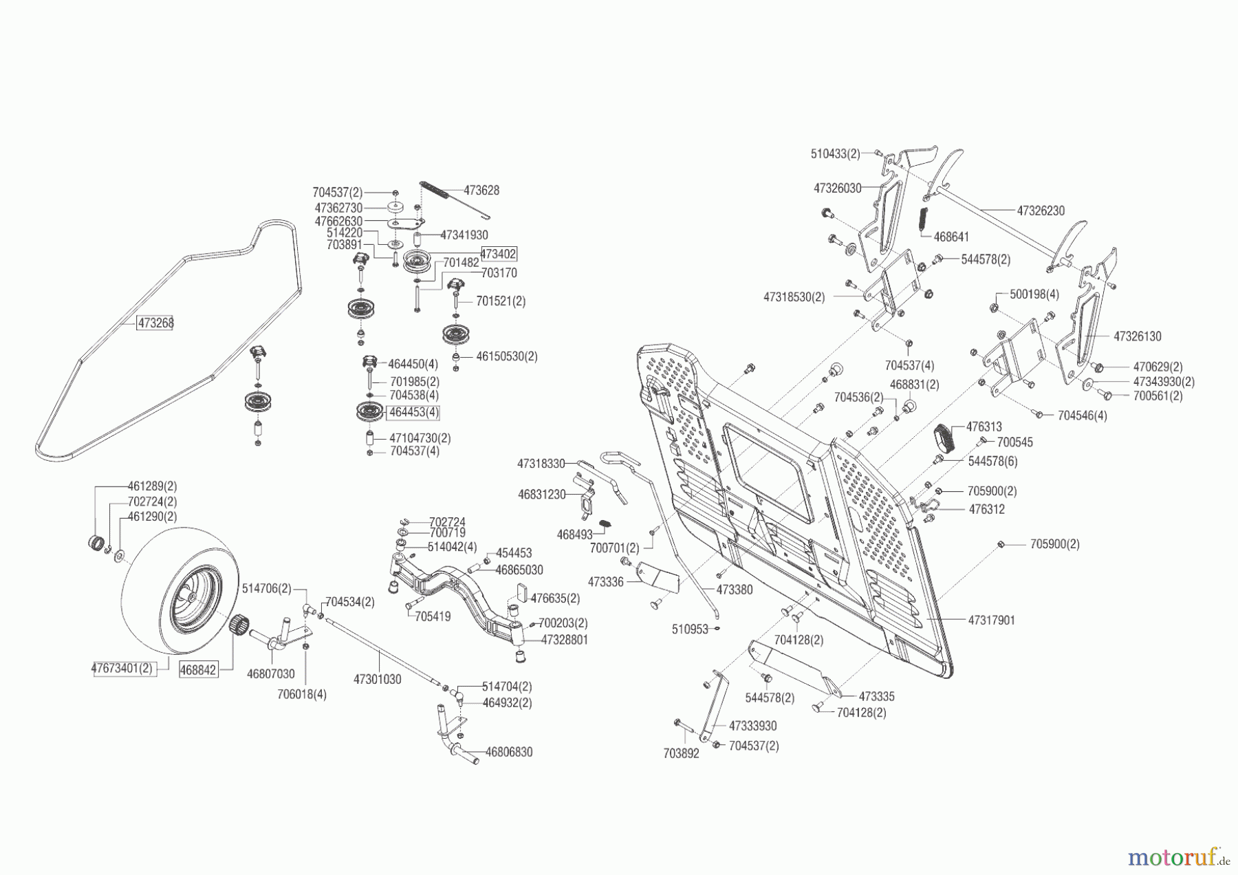  Solo by AL-KO Gartentechnik Rasentraktor T23-125.60 HD V2   12/2015 Seite 3