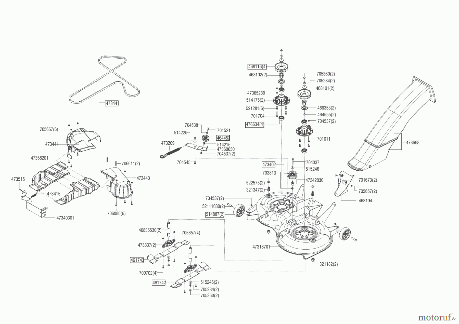Brill Gartentechnik Rasentraktor 95-16 H CROSSOVER 03/2016 - 09/2016 Seite 6