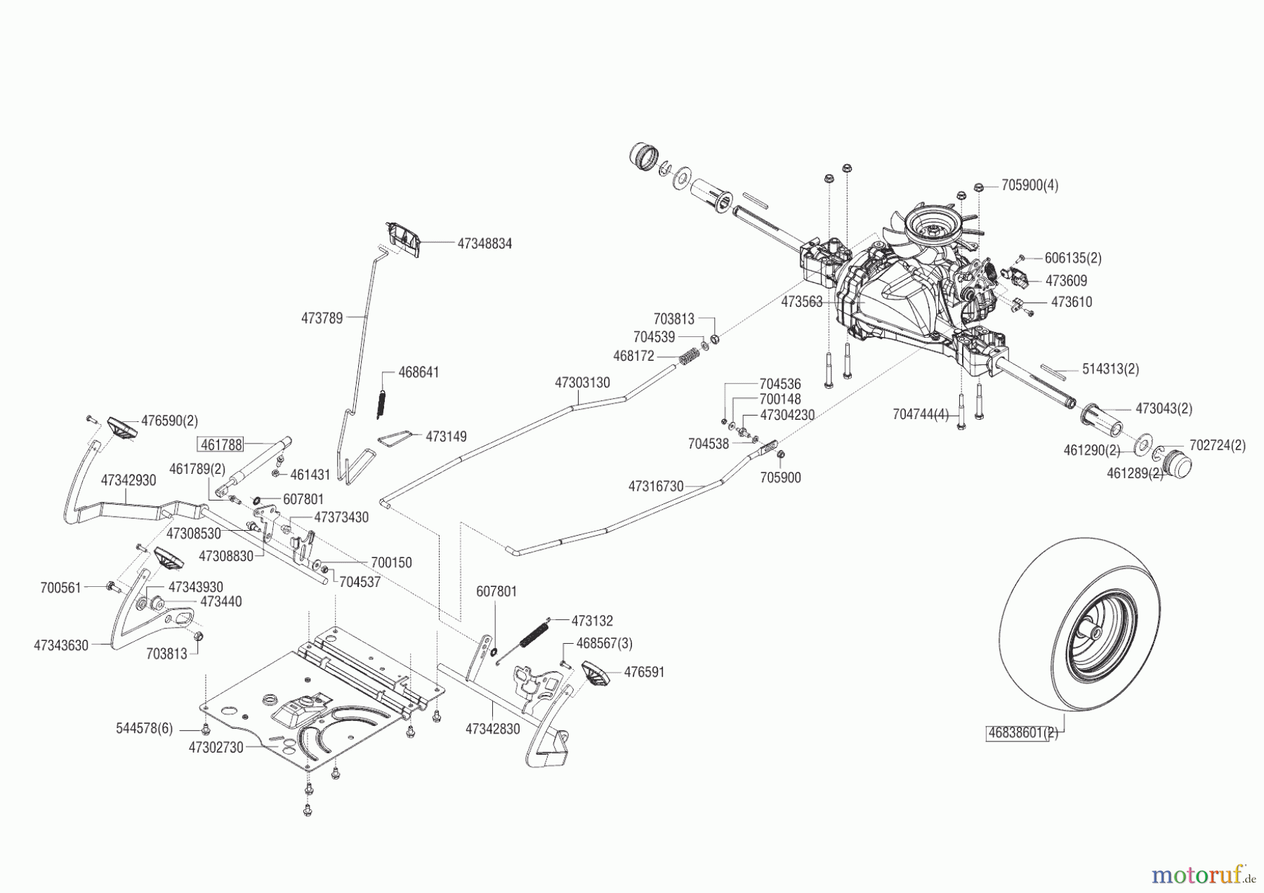  Solo by AL-KO Gartentechnik Rasentraktor T 16-105.5 HD V2  ab 03/2016 Seite 4