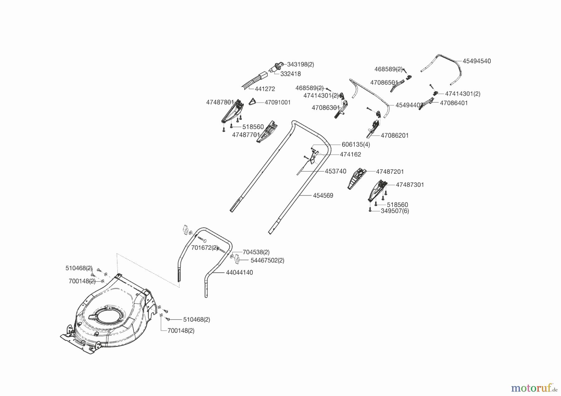  AL-KO Gartentechnik Benzinrasenmäher 476 SPI HIGHLINE  07/2016 - 09/2016 Seite 2