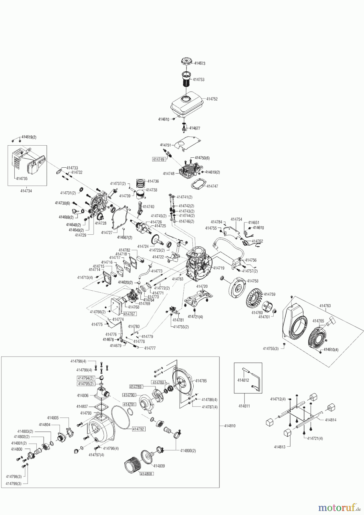  AL-KO Wassertechnik Oberflächenpumpen BMP 14000  03/2018 Seite 1