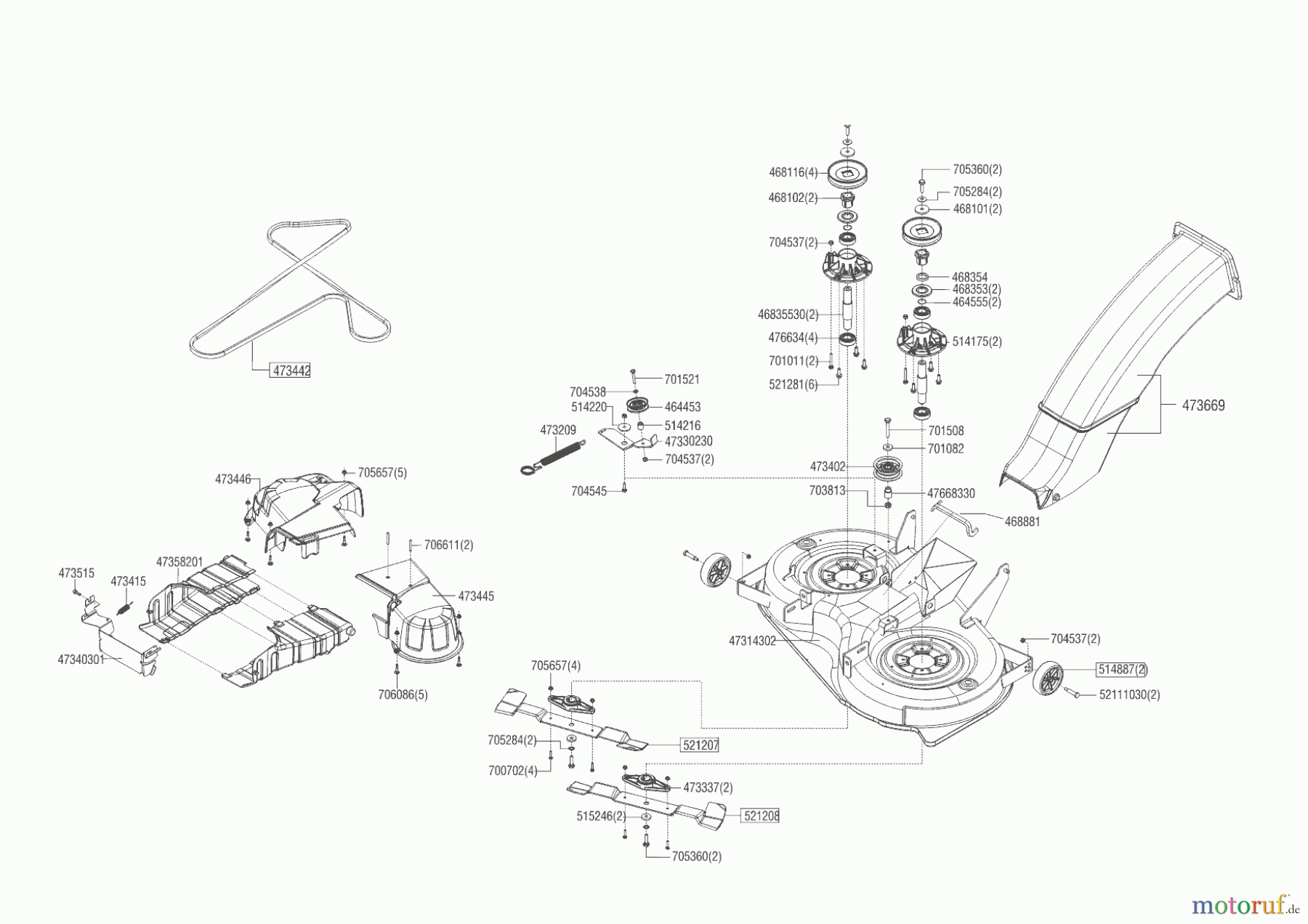  Solo by AL-KO Gartentechnik Rasentraktor T15-103.7 HD-A COMFORT   ab 07/2018 Seite 6