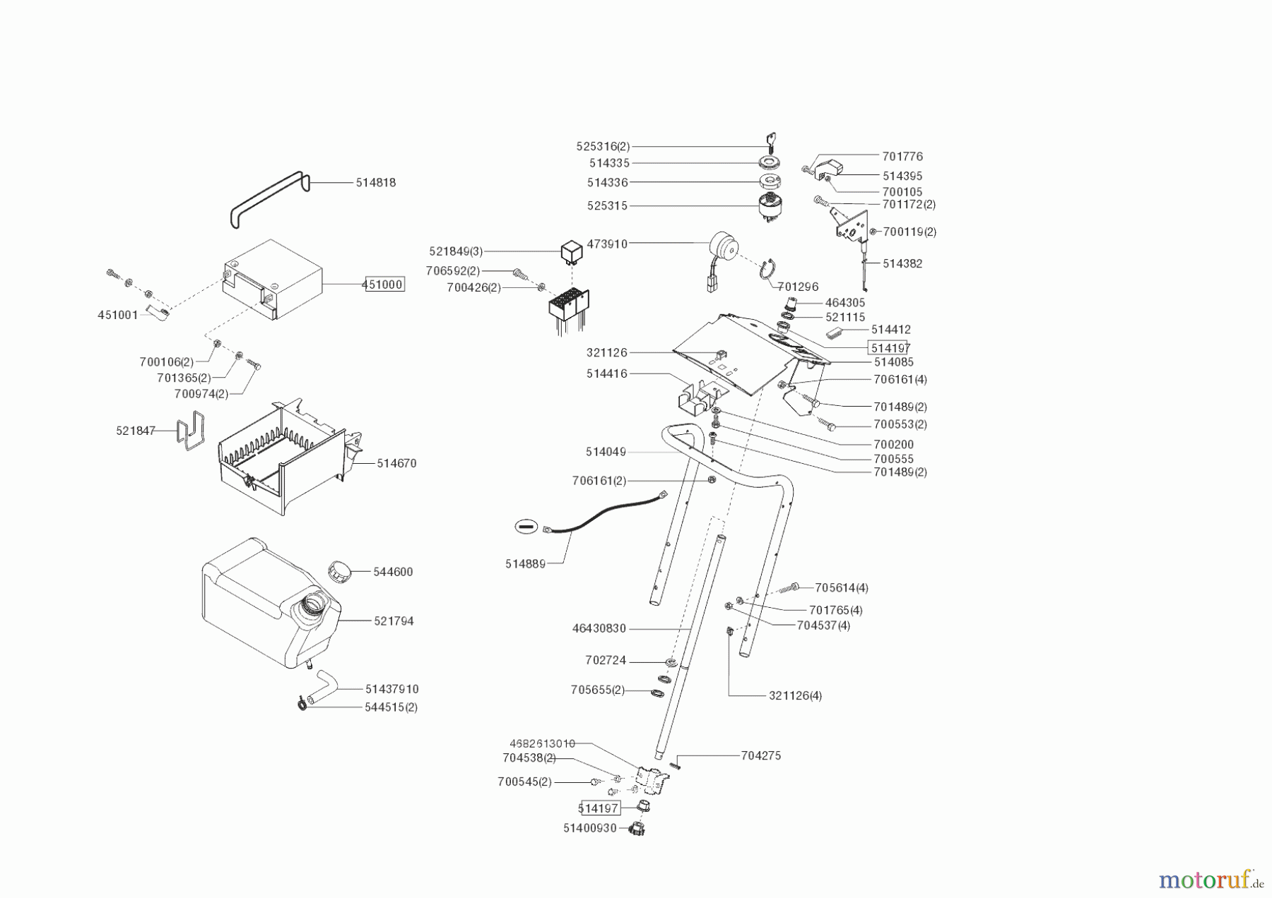 AL-KO Gartentechnik Rasentraktor TRAKTOR T17.5-102 HYDRO AL-KO 09/2020 Seite 8