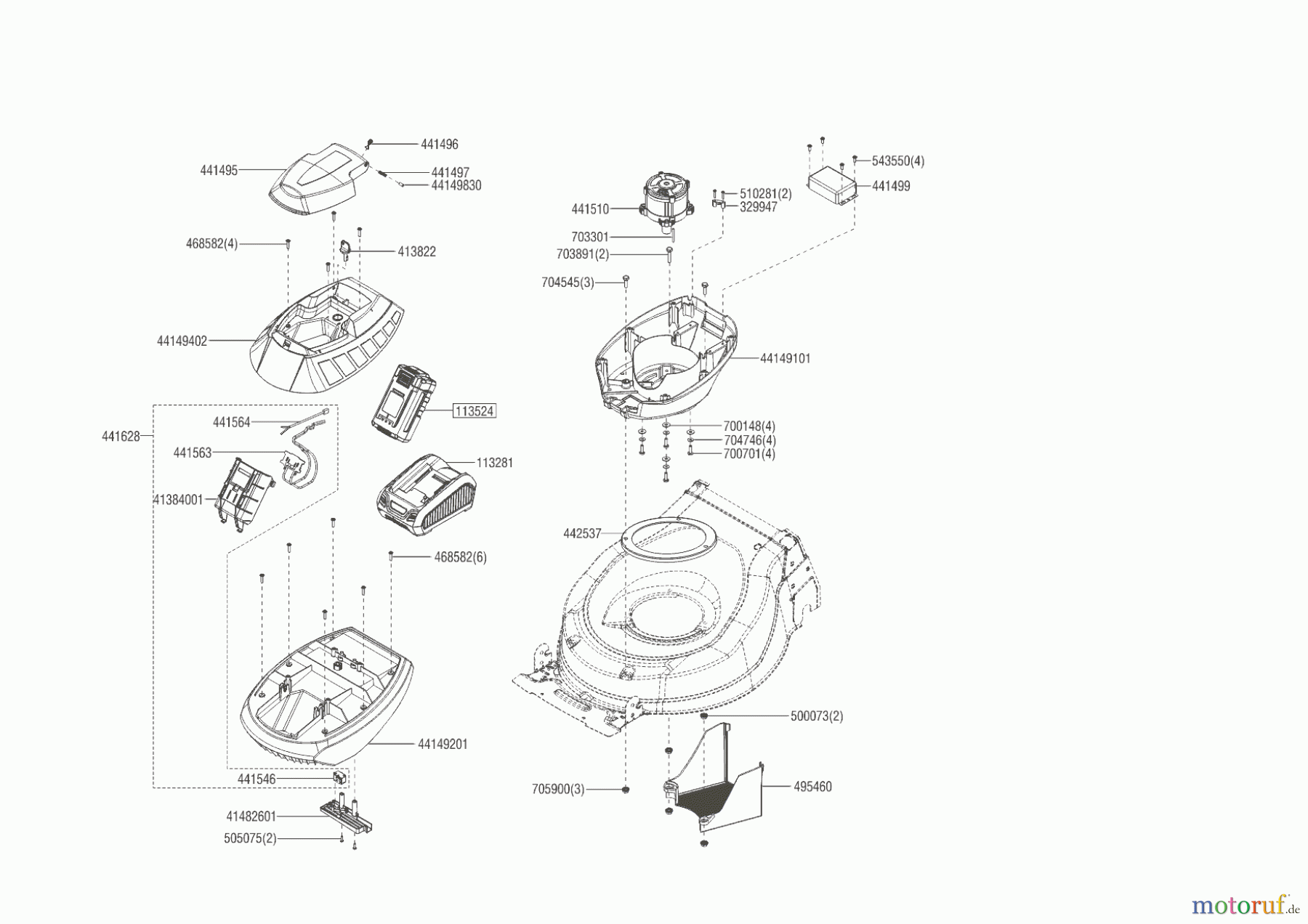  AL-KO Gartentechnik Benzinrasenmäher 42.1 LI SP MOWEO  01/2021 Seite 2