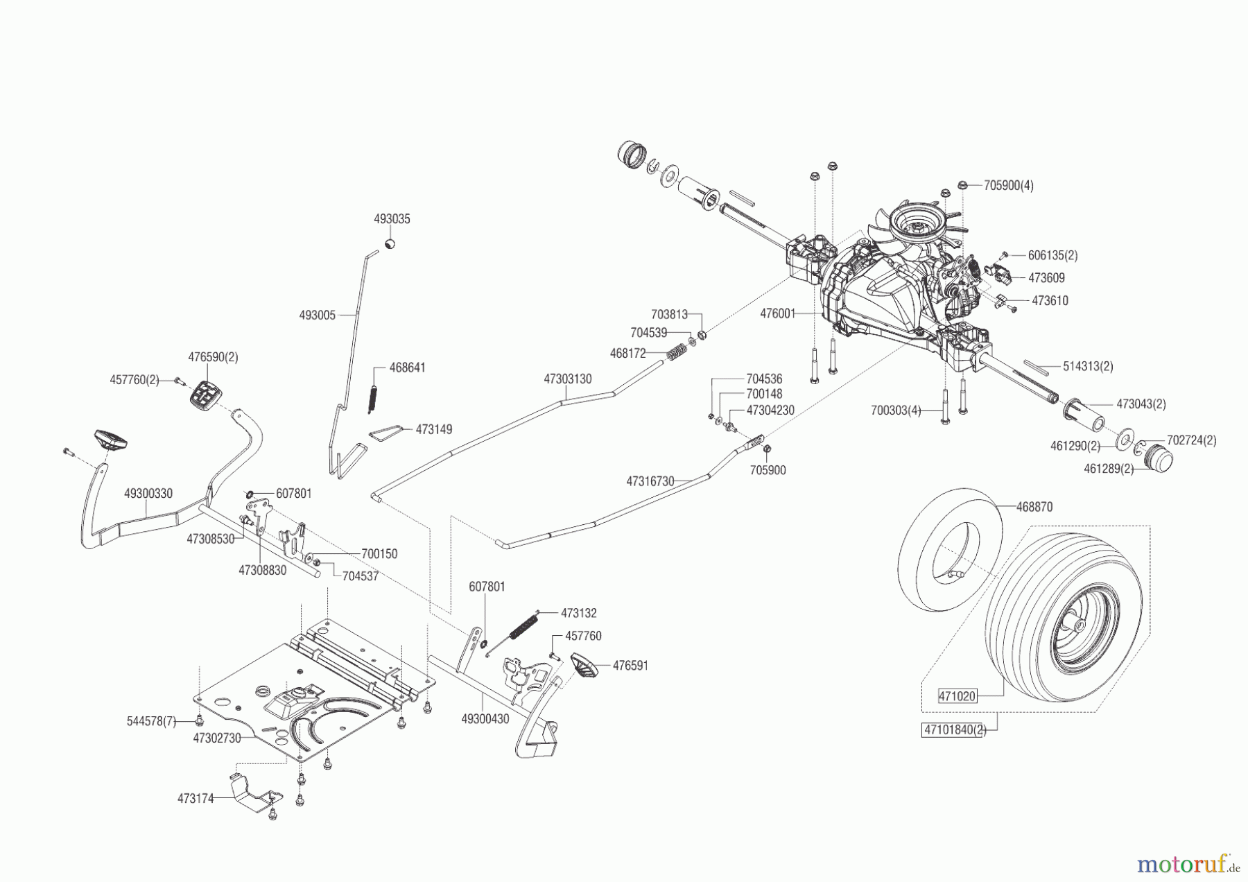 AL-KO Gartentechnik Rasentraktor TRAKTOR T13-102 HD PRO HVC 09/2021 Seite 4