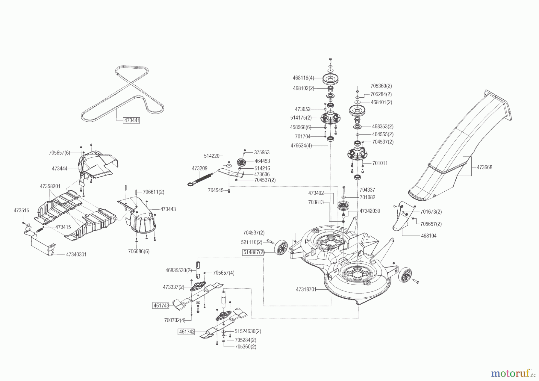 AL-KO Gartentechnik Rasentraktor TRAKTOR 93-H SABO (SA270122) 02/2023 Seite 6