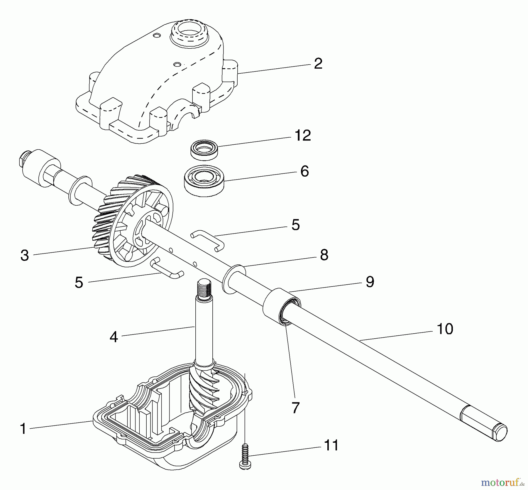  Husqvarna Rasenmäher 55C21 HVA (954223890) - Husqvarna Walk-Behind Mower (2004-01 & After) Gear Case Assembly 532188294