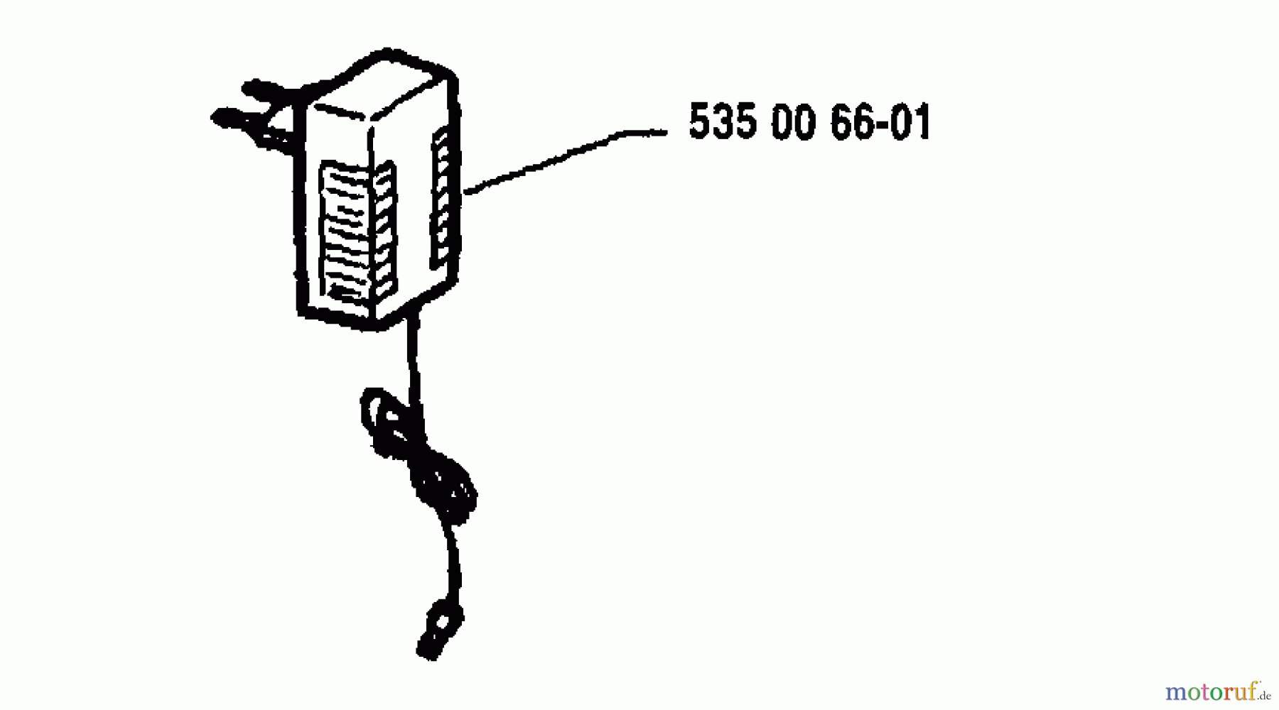 Husqvarna Rasenmäher Master 43 RC - Husqvarna Electric Mower (1994-02 to 1995-10) Battery Charger (S/N 3409999)