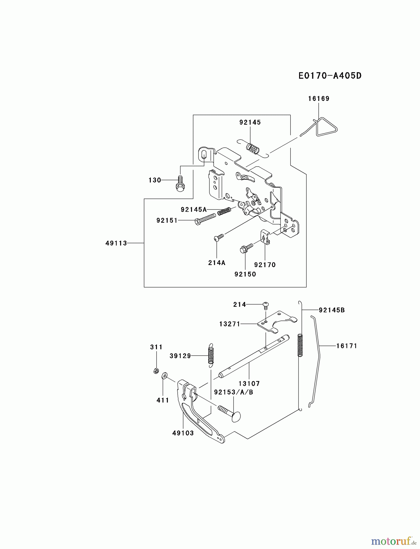 Kawasaki Motoren Motoren Vertikal FA210V - AS02 bis FH641V - DS24 FH601V-CS24 - Kawasaki FH601V 4-Stroke Engine CONTROL-EQUIPMENT