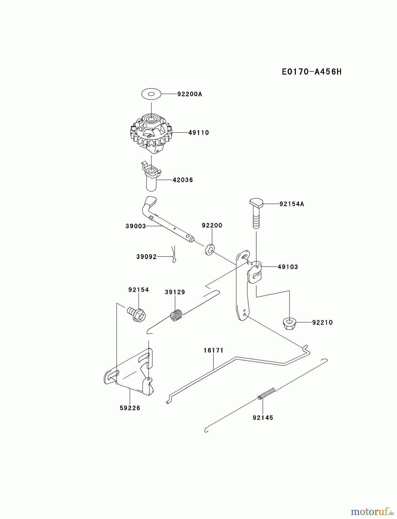  Kawasaki Motoren Motoren Vertikal FH641V - DS25 bis FS481V - BS13 FJ180V-AM18 - Kawasaki FJ180V 4-Stroke Engine CONTROL-EQUIPMENT