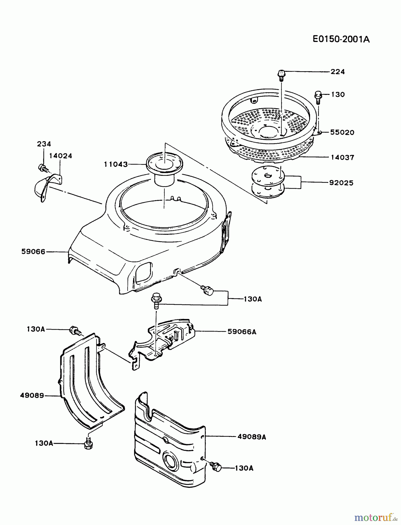  Kawasaki Motoren Motoren Vertikal FA210V - AS02 bis FH641V - DS24 FB460V-BS26 - Kawasaki FB460V 4-Stroke Engine COOLING-EQUIPMENT