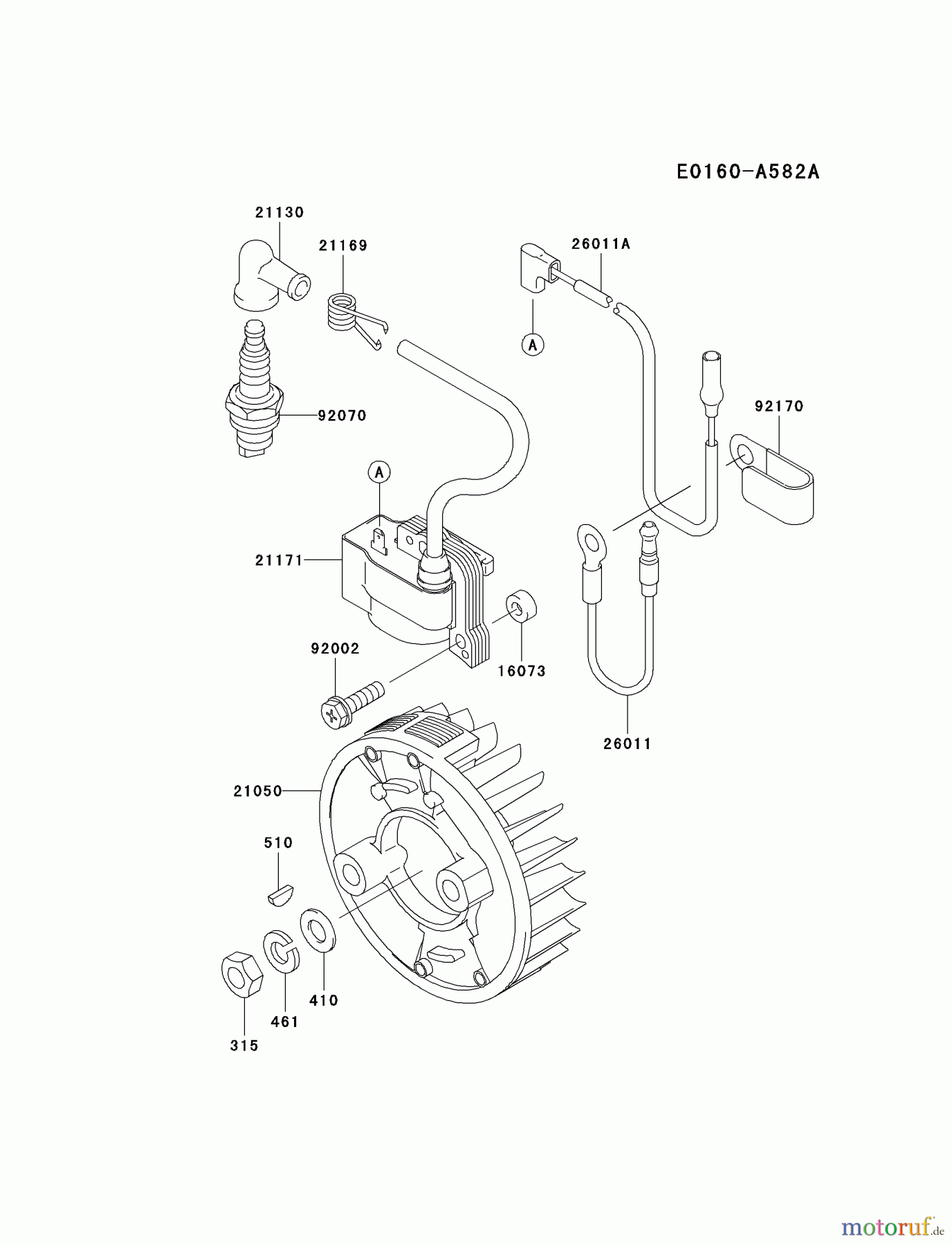  Kawasaki Geräte Trimmer, Faden / Bürste HA034F-AS01 (KBL34A) - Kawasaki Brush Cutter ELECTRIC-EQUIPMENT