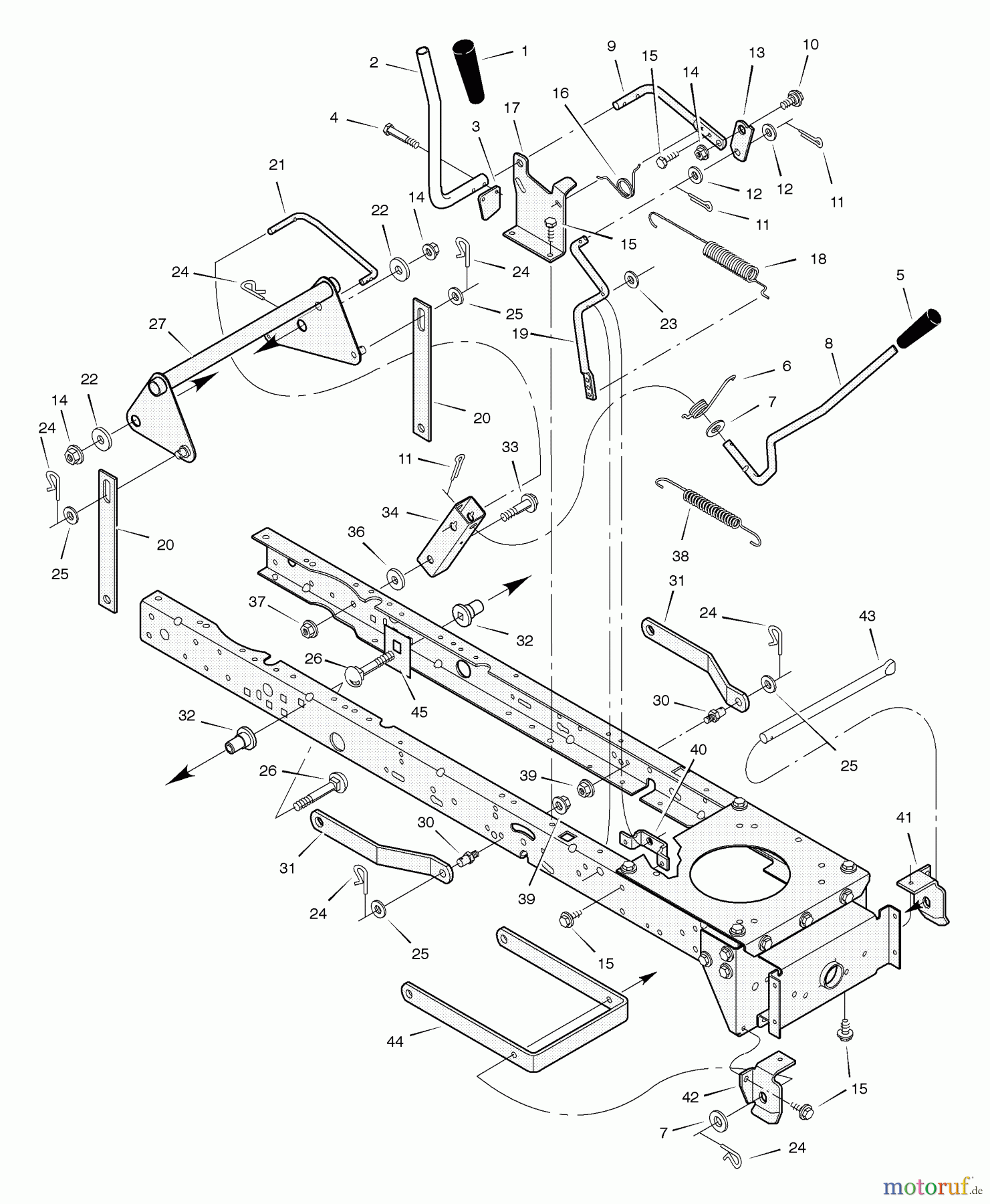  Murray Rasen- und Gartentraktoren 405000x31B - Scotts 40