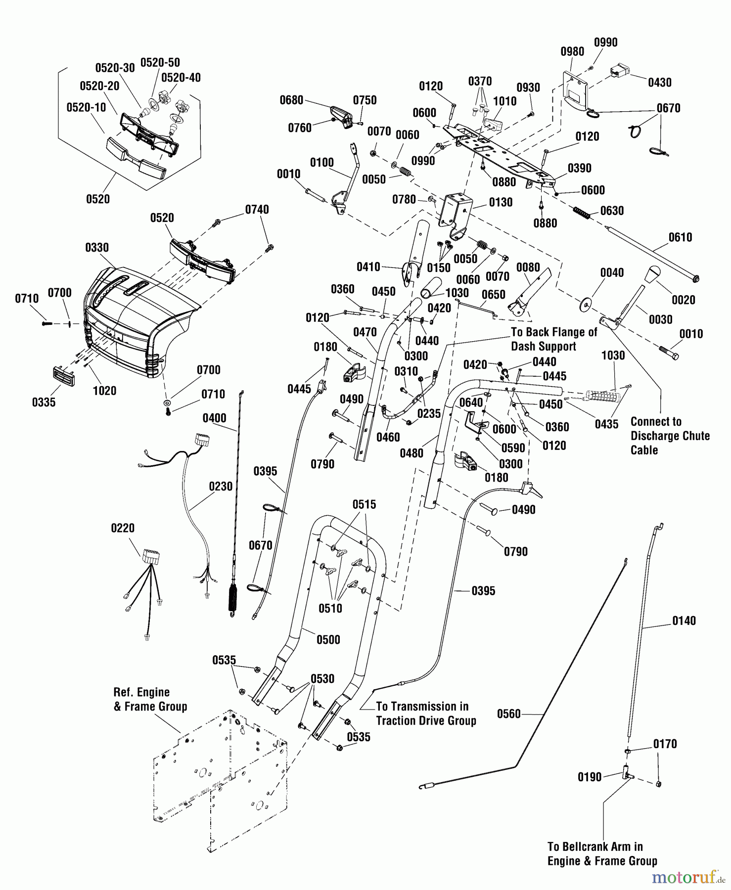  Murray Schneefräsen 1696281-00 - Brute 27