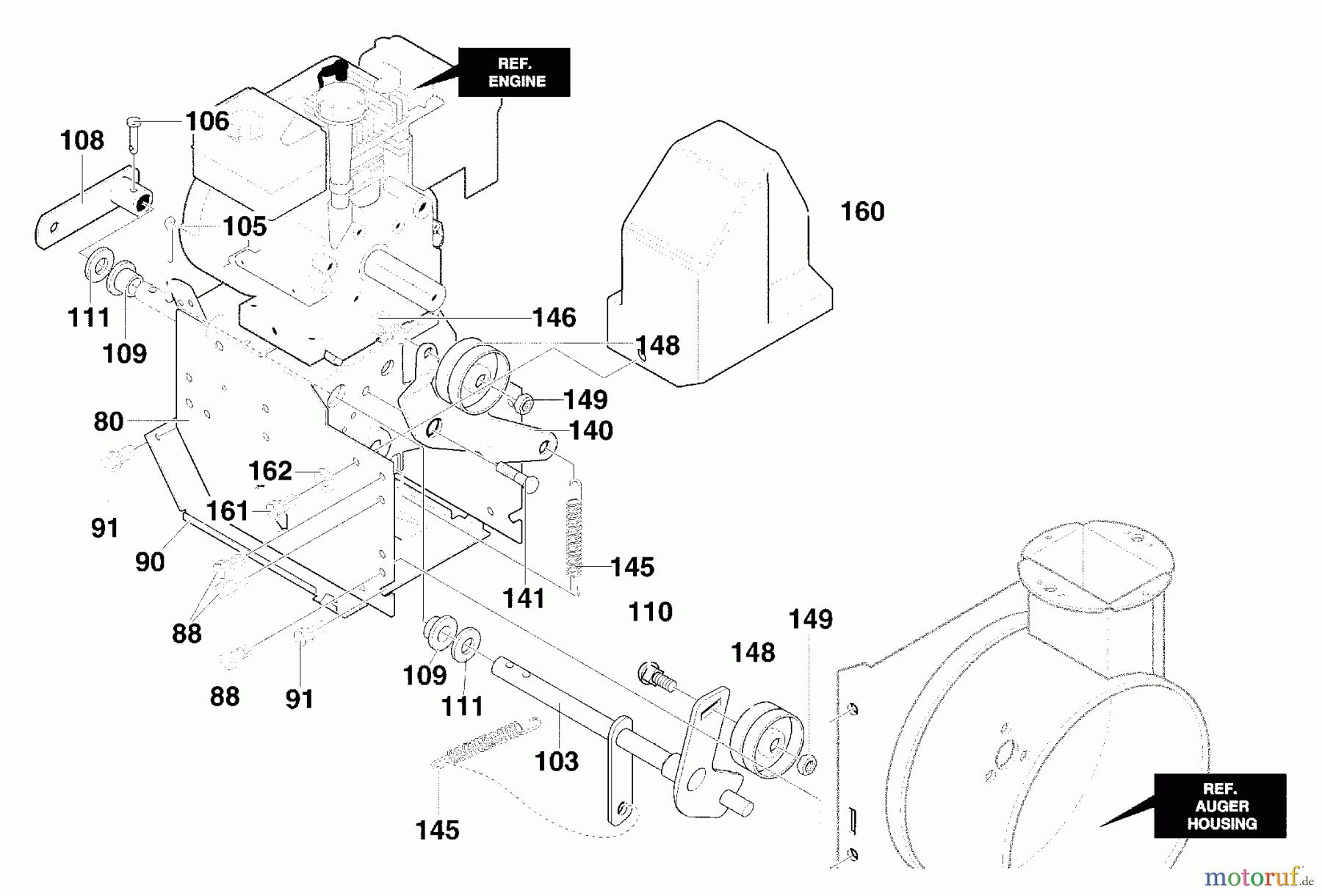  Murray Schneefräsen 624505x4B - Murray 24