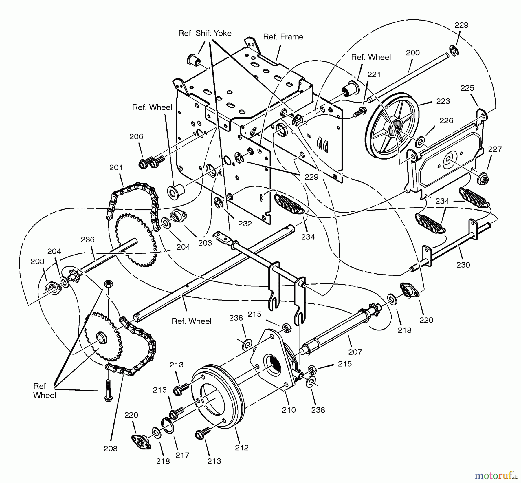  Murray Schneefräsen 627804x89C - Yard King Performance 27